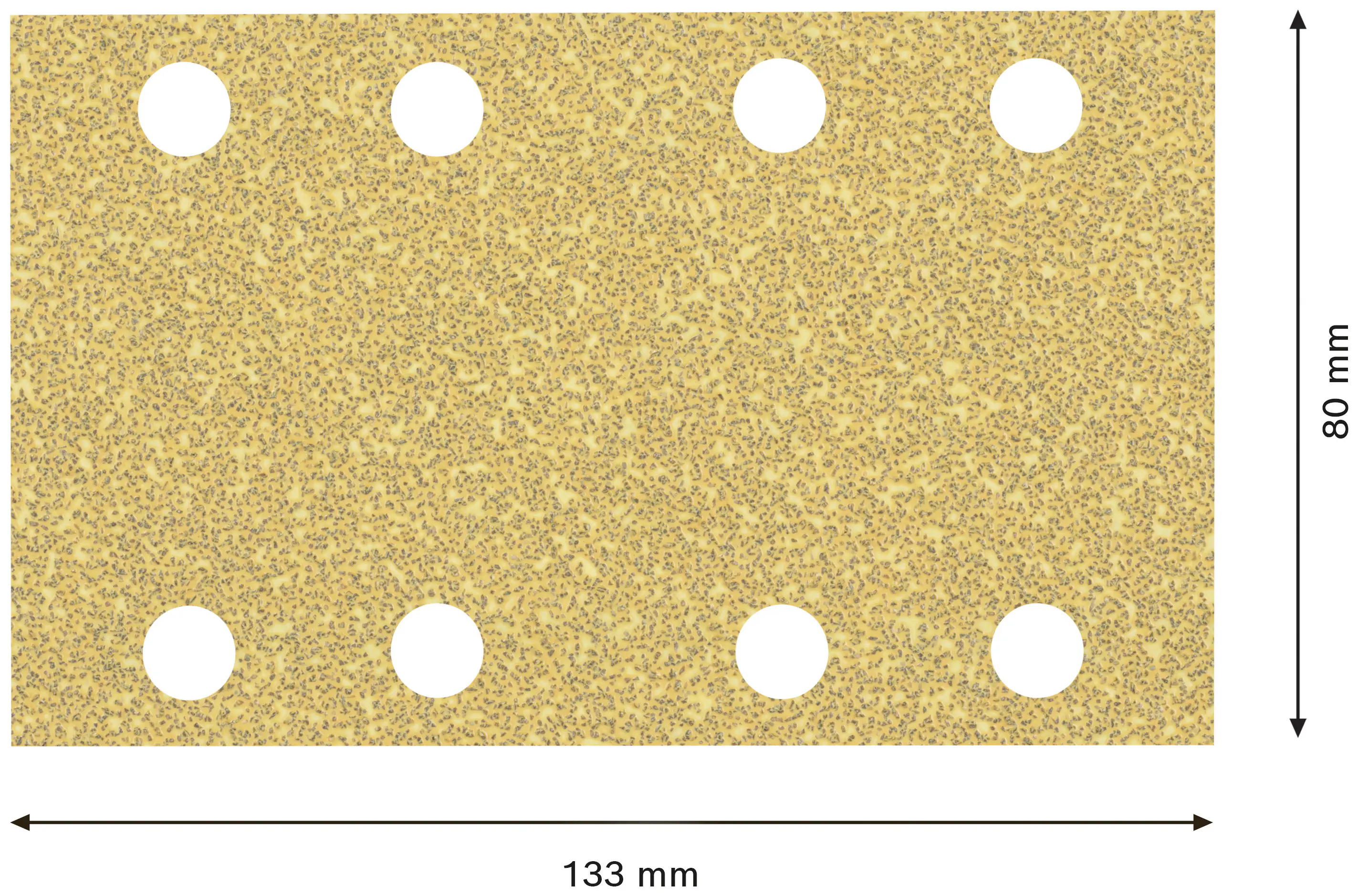 Bosch Expert Schleifpapier C470 80 x 133 mm G 40 10 Stück