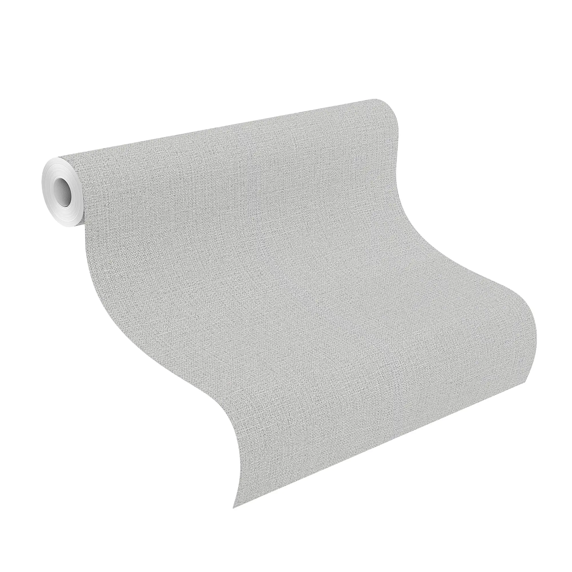 Rasch Vliestapete 639612 Andy Wand uni grau 10,05 x 0,53 m