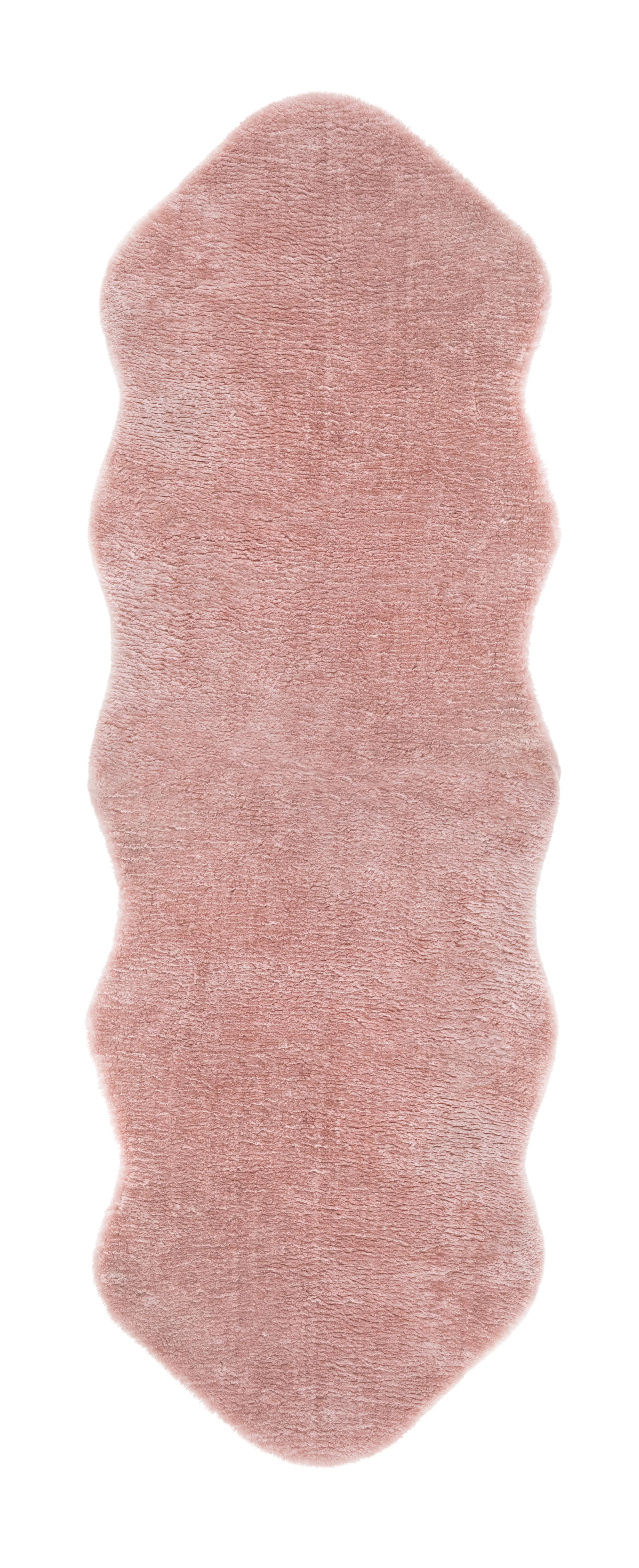 Andiamo Kunstfell Lambskin rosa, 55 x 160 cm