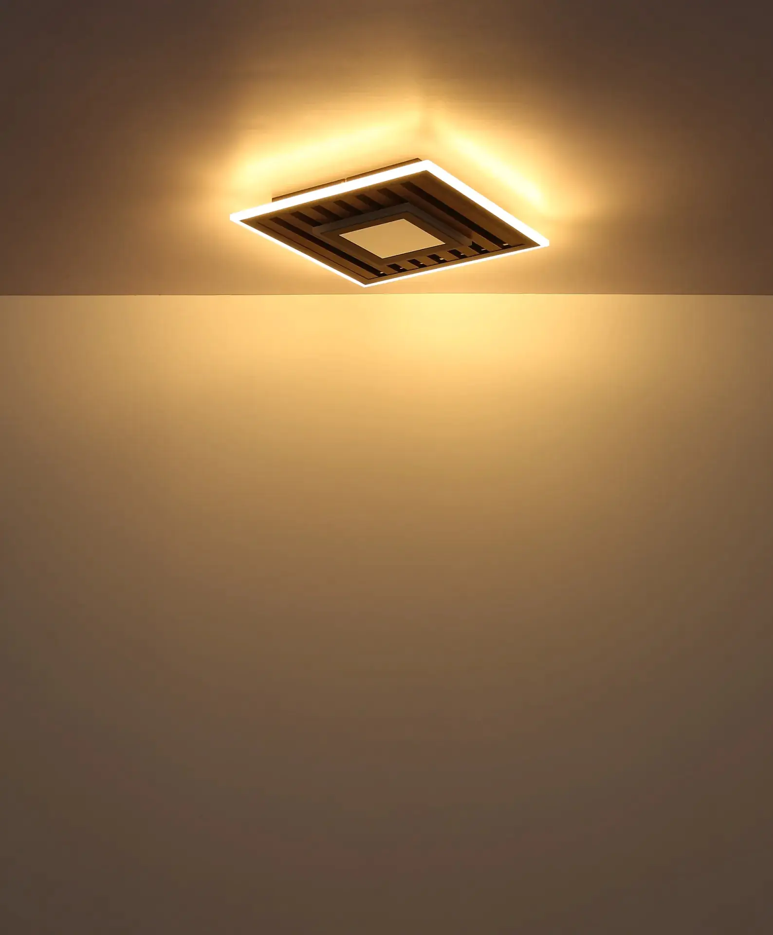 Globo LED Deckenleuchte Woody 40 cm