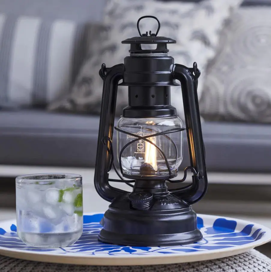 Feuerhand LED Laterne Baby Special 276 Mattschwarz