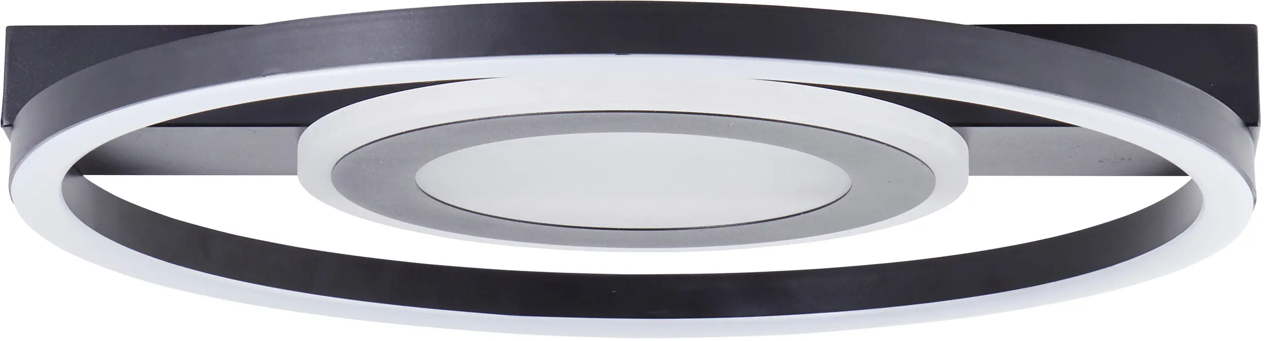 Brilliant Leuchten LED Deckenleuchte Maureen 22W, warmweiß, grau