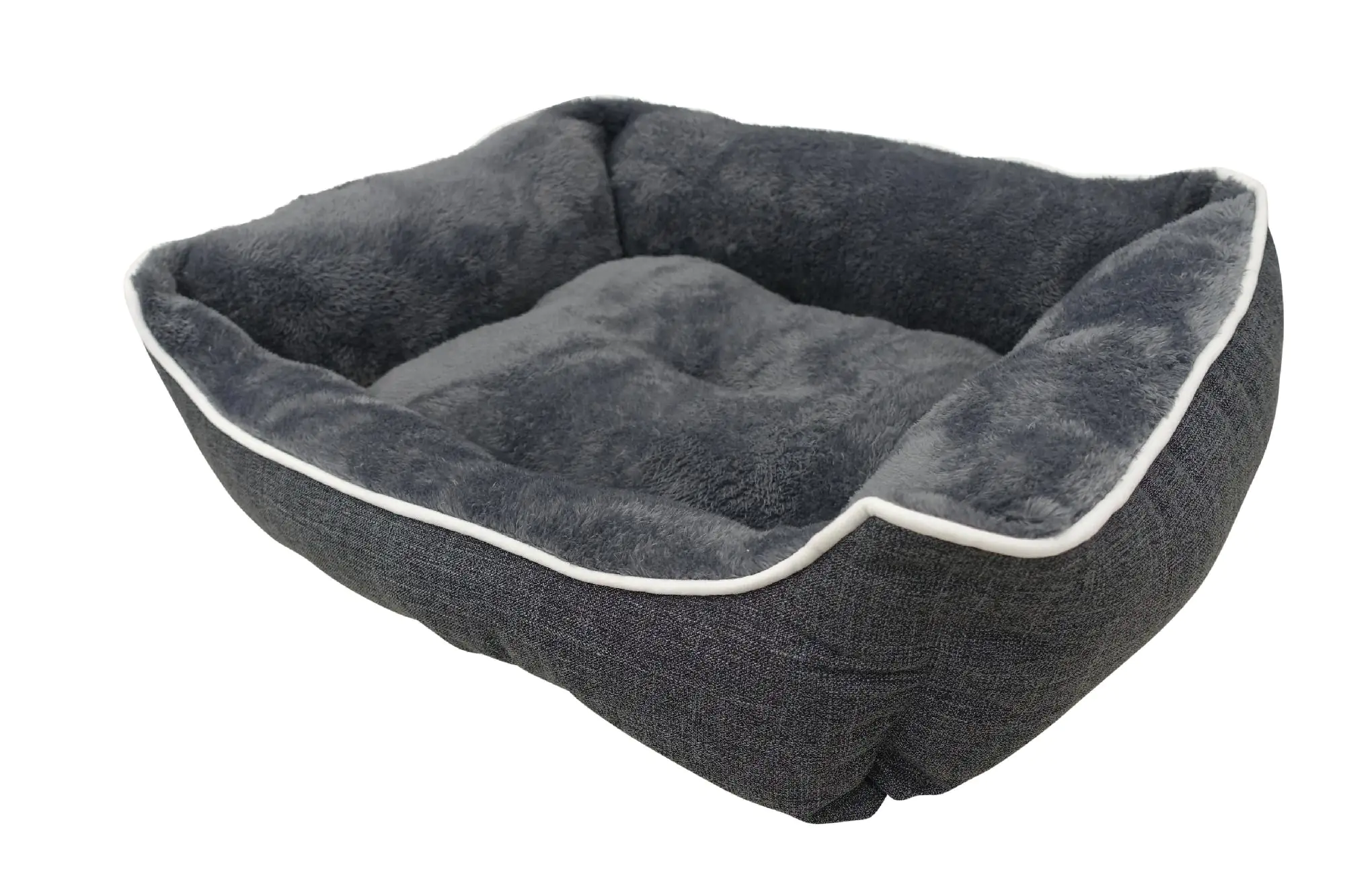 Nobby Hundebett & Katzenbett Classic Arno eckig 62 x 50 x 17 cm grau