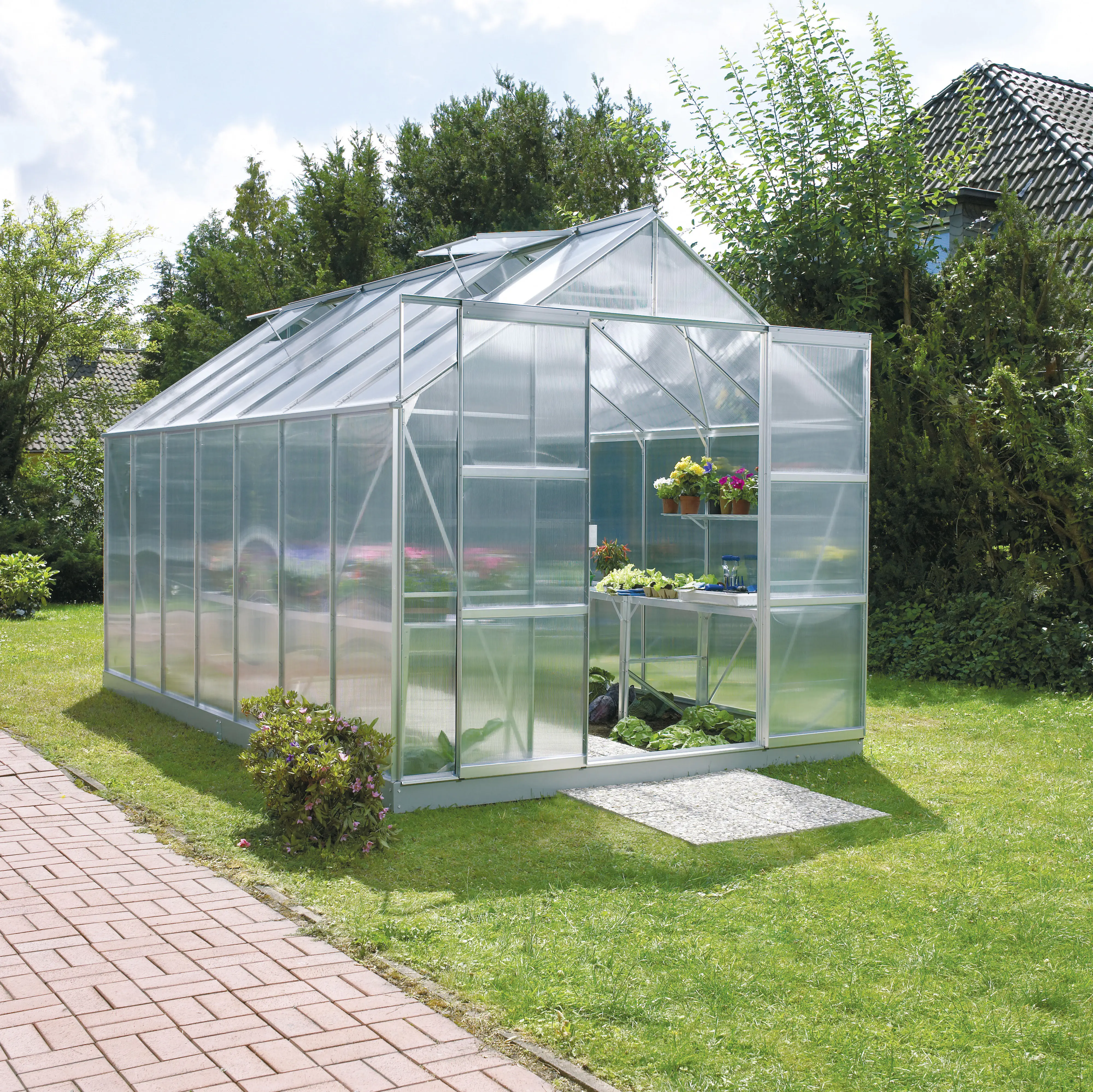 Vitavia Gewächshaus Mars 11500 254 x 441 cm 4 mm HPK
