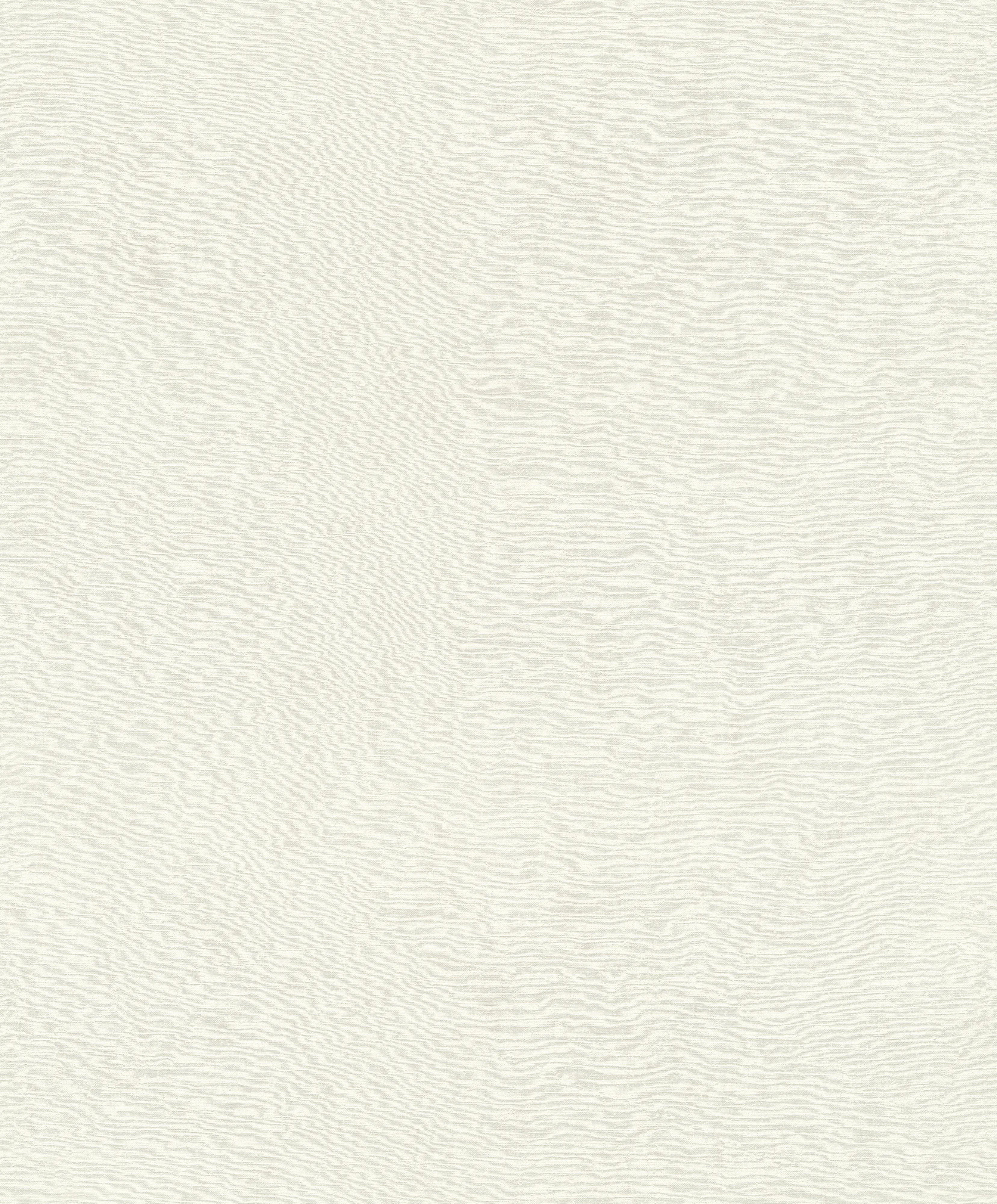 Rasch Vliestapete Paraiso Uni creme weiß 10,05 x 0,53 m