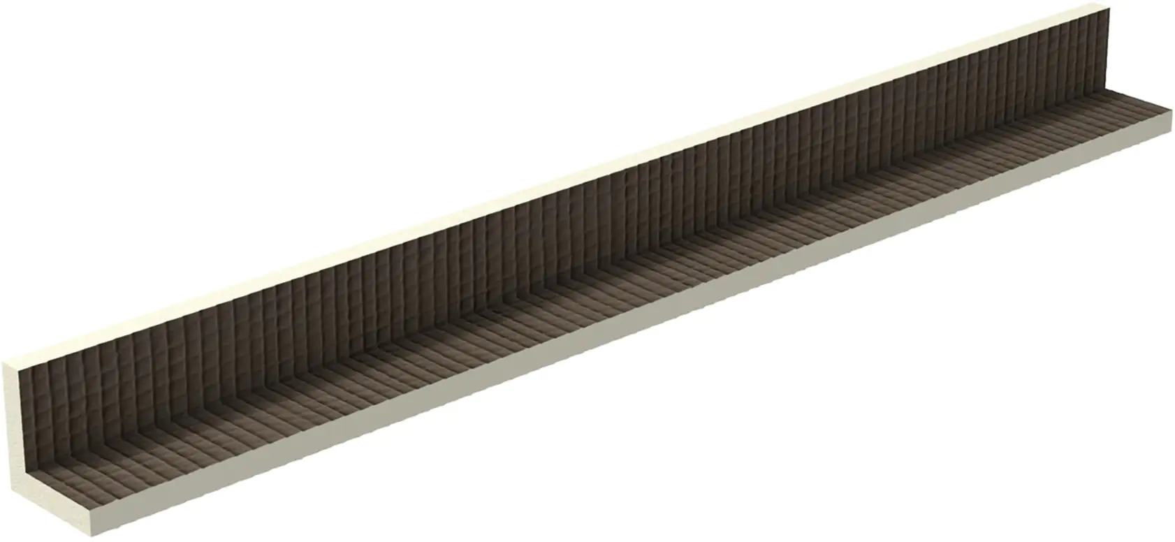 Ultrament Rohrkasten L-Form 120 x 20 x 20 cm