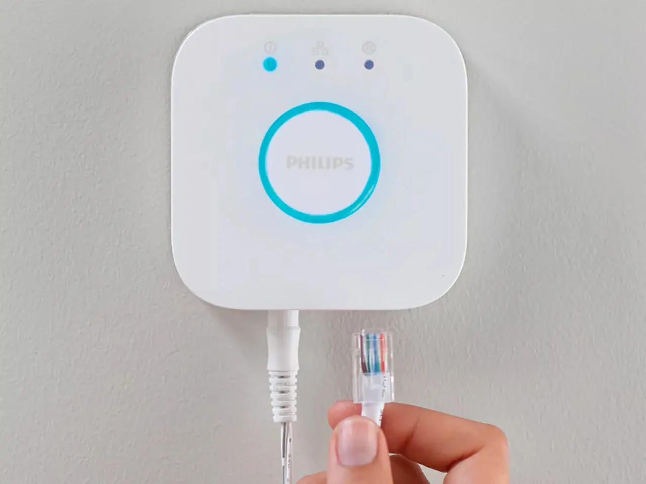 Philips Hue Bridge weiß max. 10 Zubehör + 50 Lampen