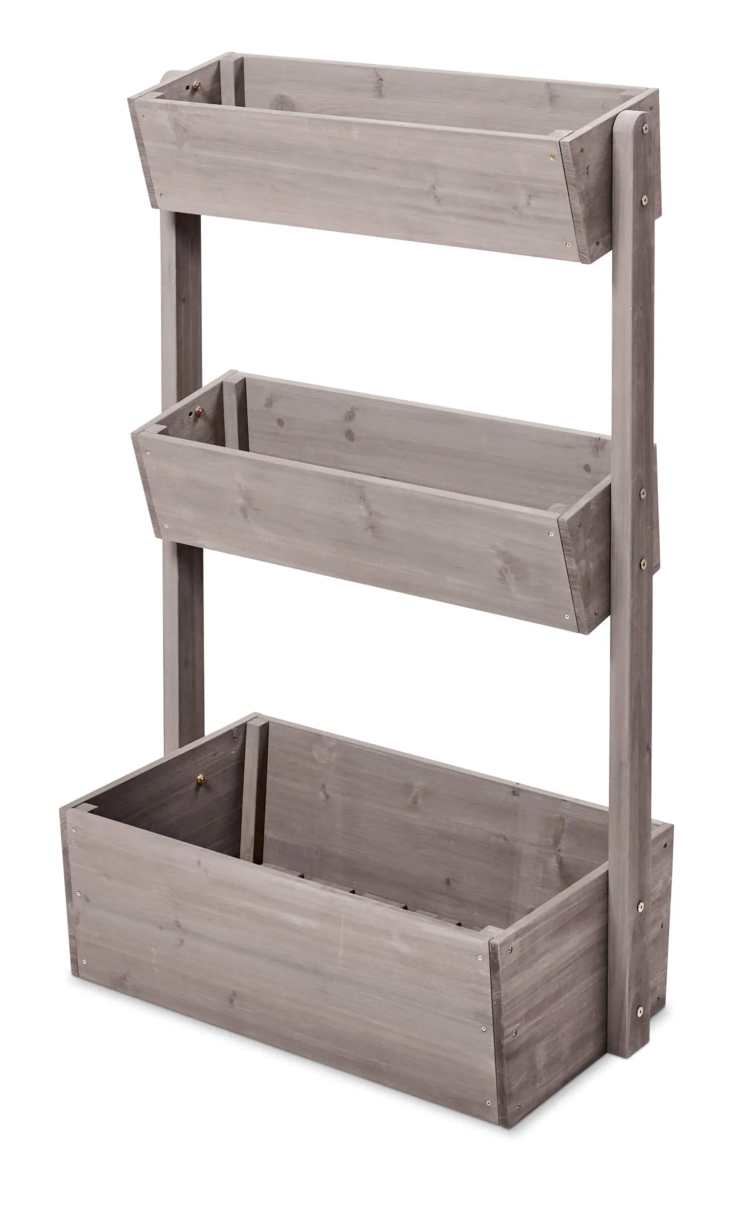 Butenkist Stufenbeet Freyja Holz mit Pflanzvlies 76 x 43 x 120 cm