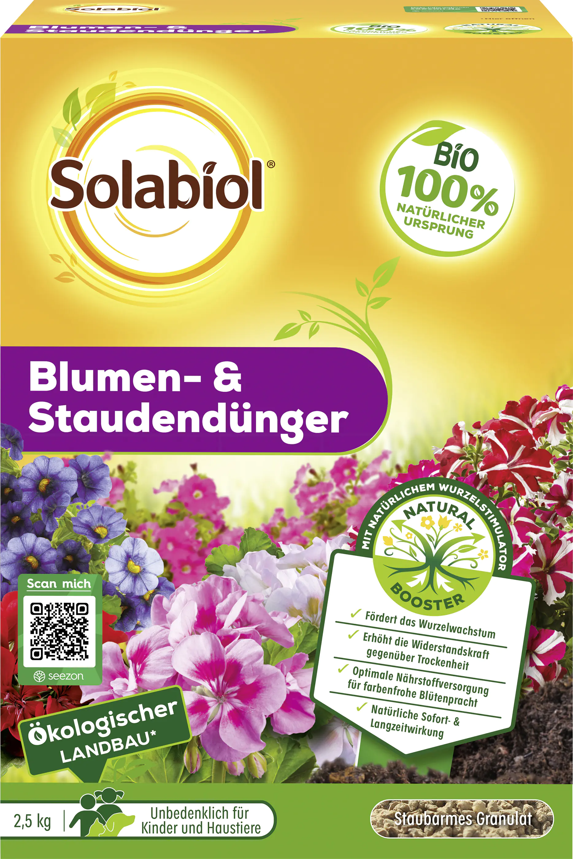 Solabiol Blumen- & Staudendünger 2,5 kg