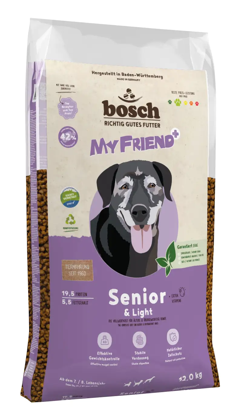 Bosch My Friend Hundetrockenfutter Senior Light 12 kg Geflügel 