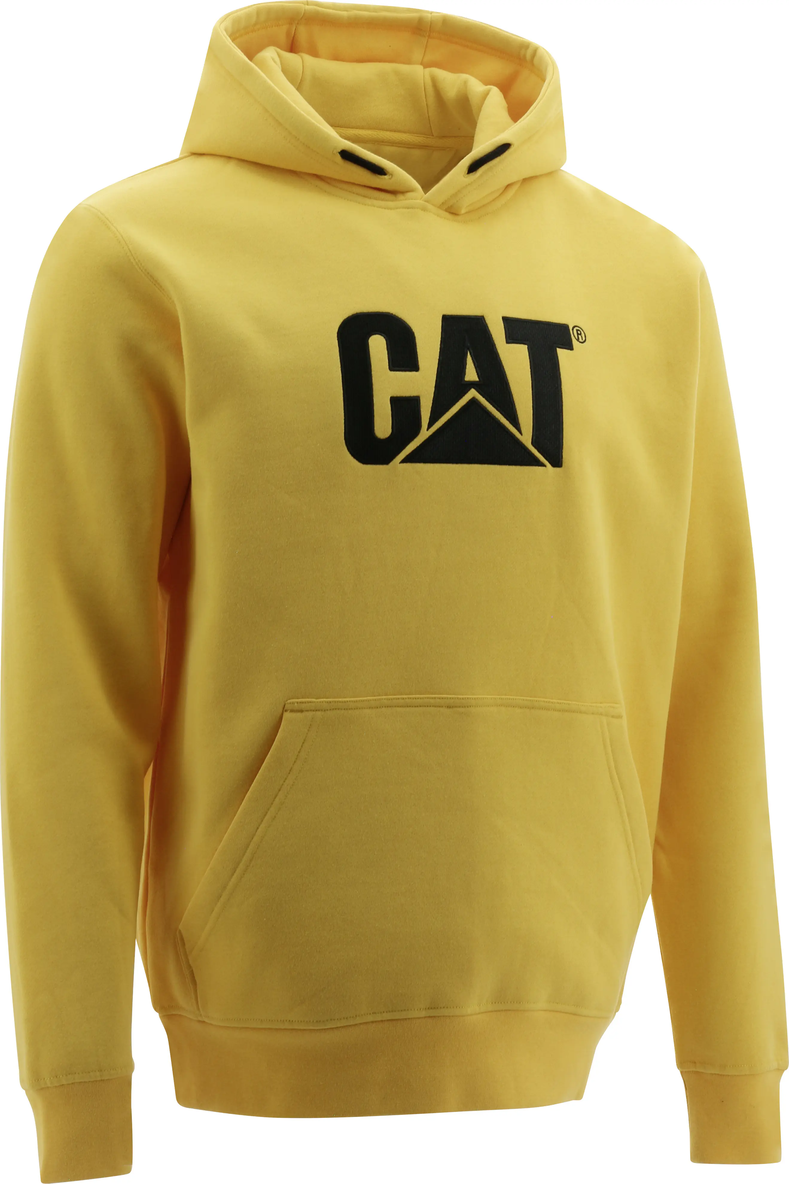 CAT Kapuzenpullover gelb