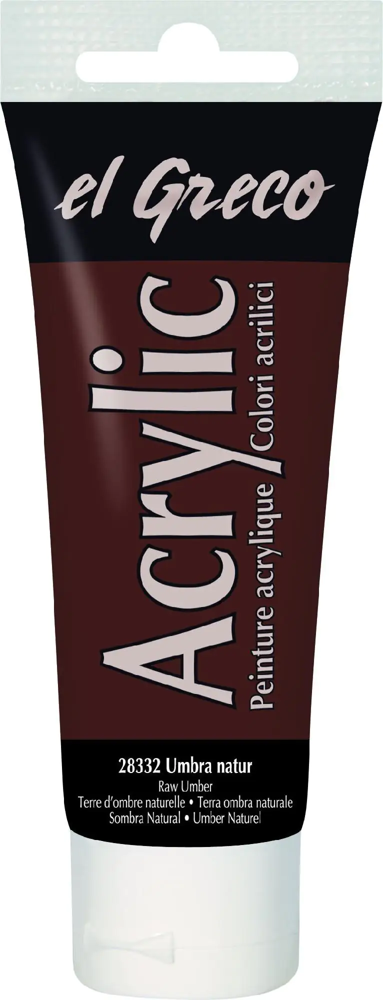Kreul el Greco Acrylic Tube umbra natur 75 ml