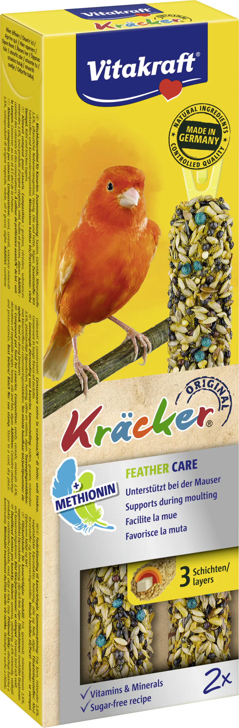 Vitakraft Kräcker® Feather Care 2 Stück / 60 g
