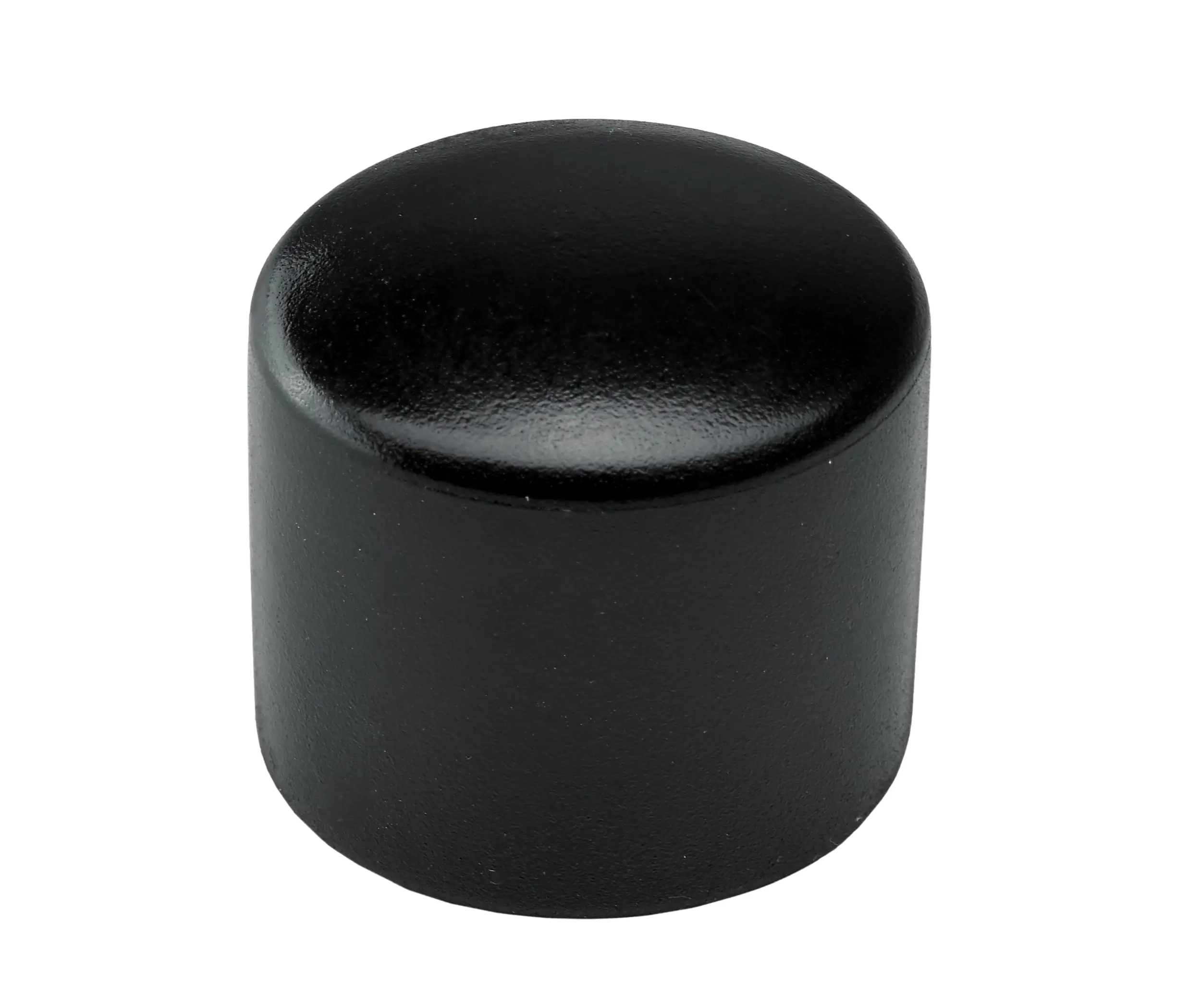 Hettich Fußkappe für Rundrohre Ø25 mm schwarz Kunststoff, 4 Stück