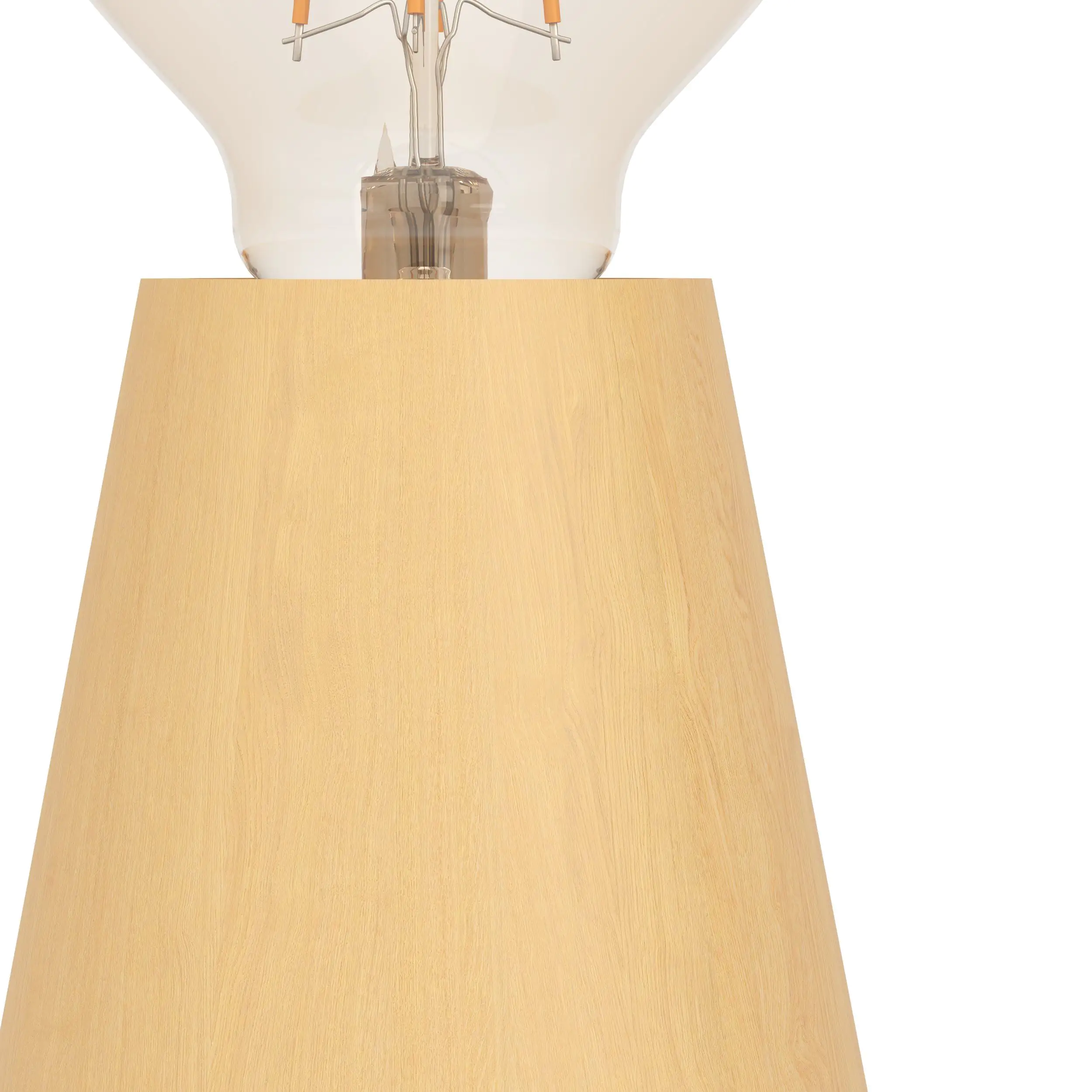 Eglo Tischlampe Asby 10 x 8,5 cm hellbraun