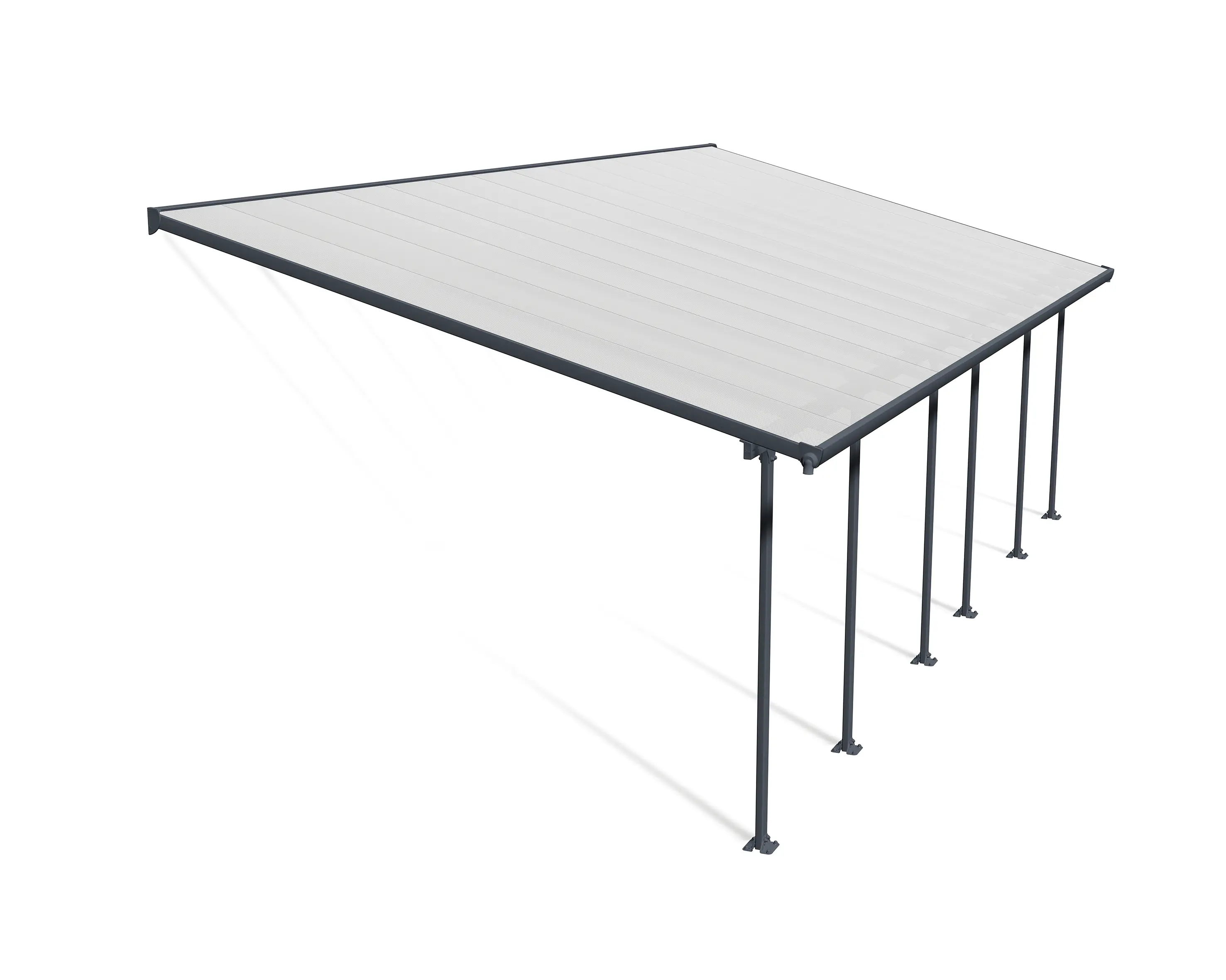 Canopia Terrassenüberdachung Feria 1212 x 380 cm anthrazit