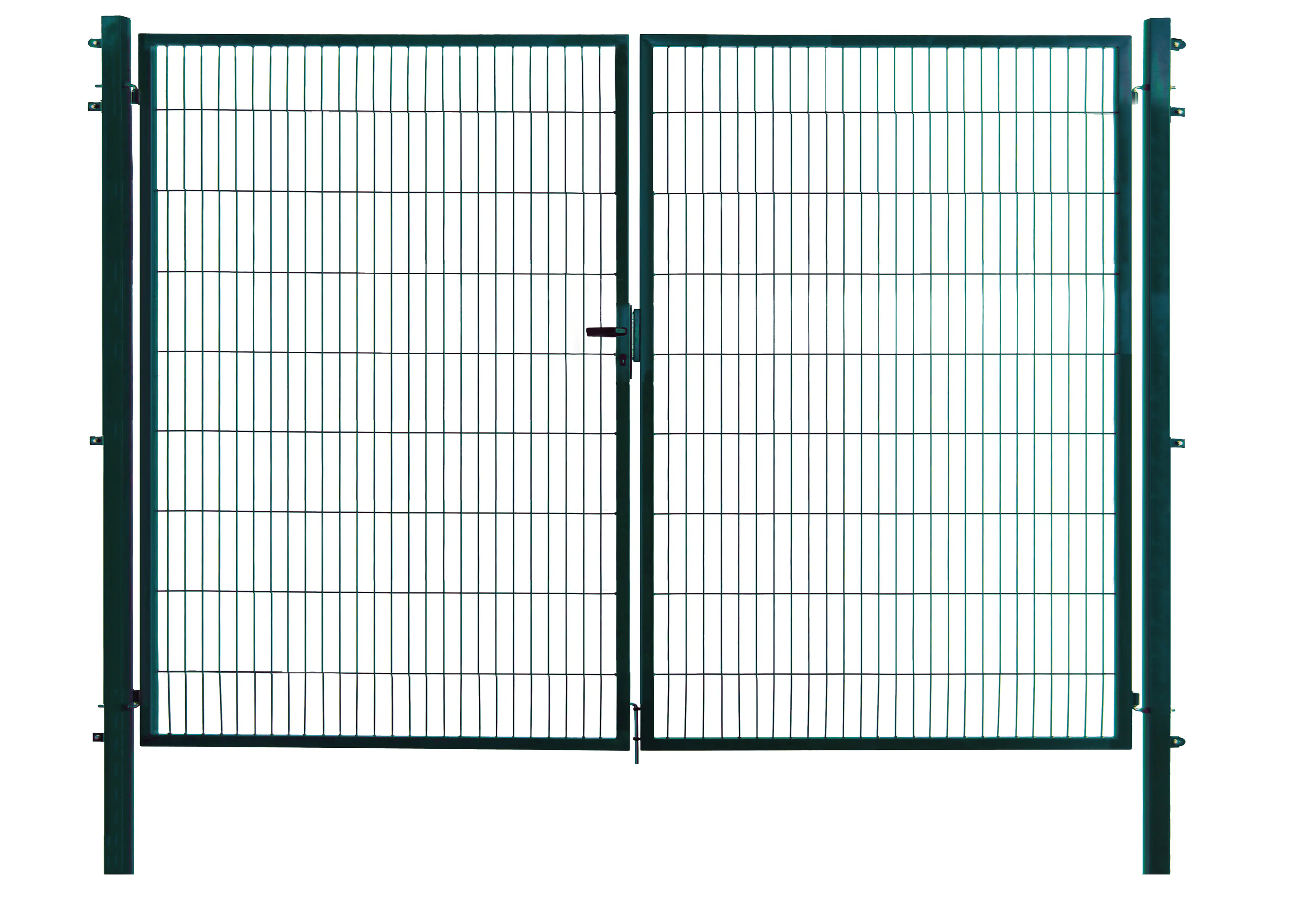Floraworld Gartentor doppelflügelig Comfort 300 x 180 cm  moosgrün