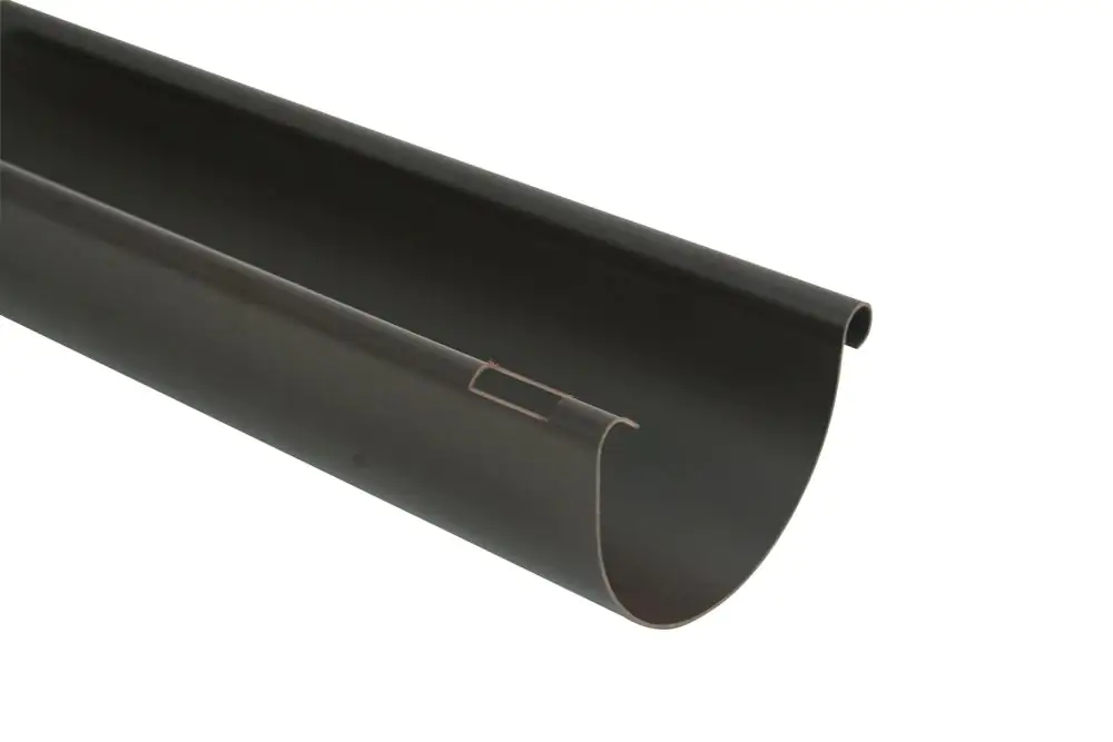 Marley Dachrinne NW 125 mm, 2 m, halbrund, braun