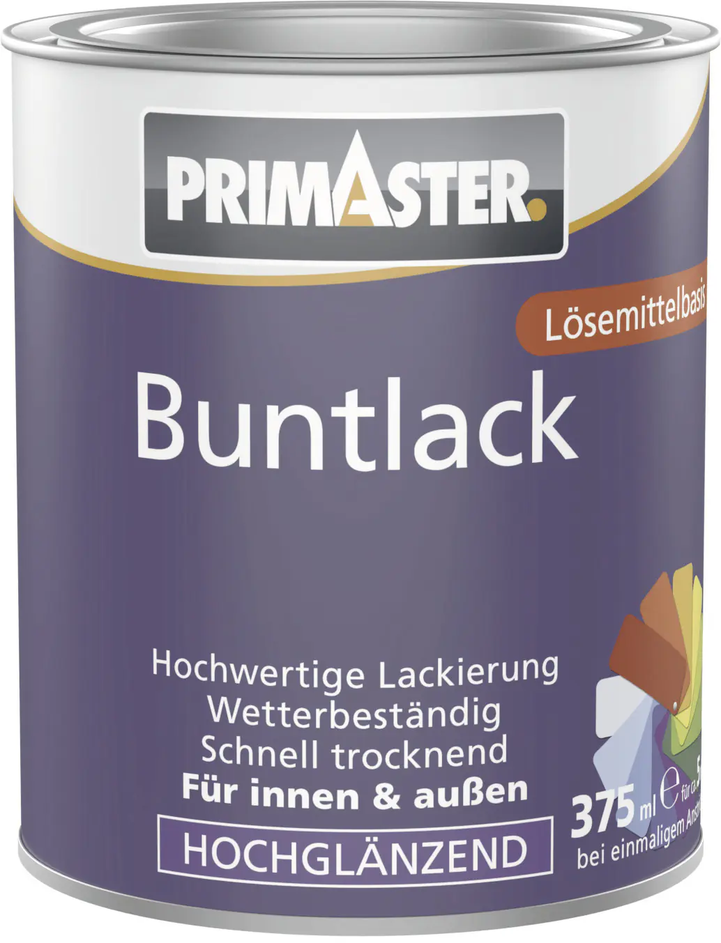 Primaster Buntlack 375 ml moosgrün hochglänzend 