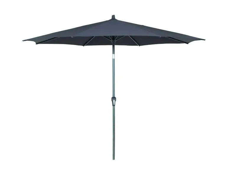 Siena Garden Sonnenschirm Avio anthrazit Ø 300 cm