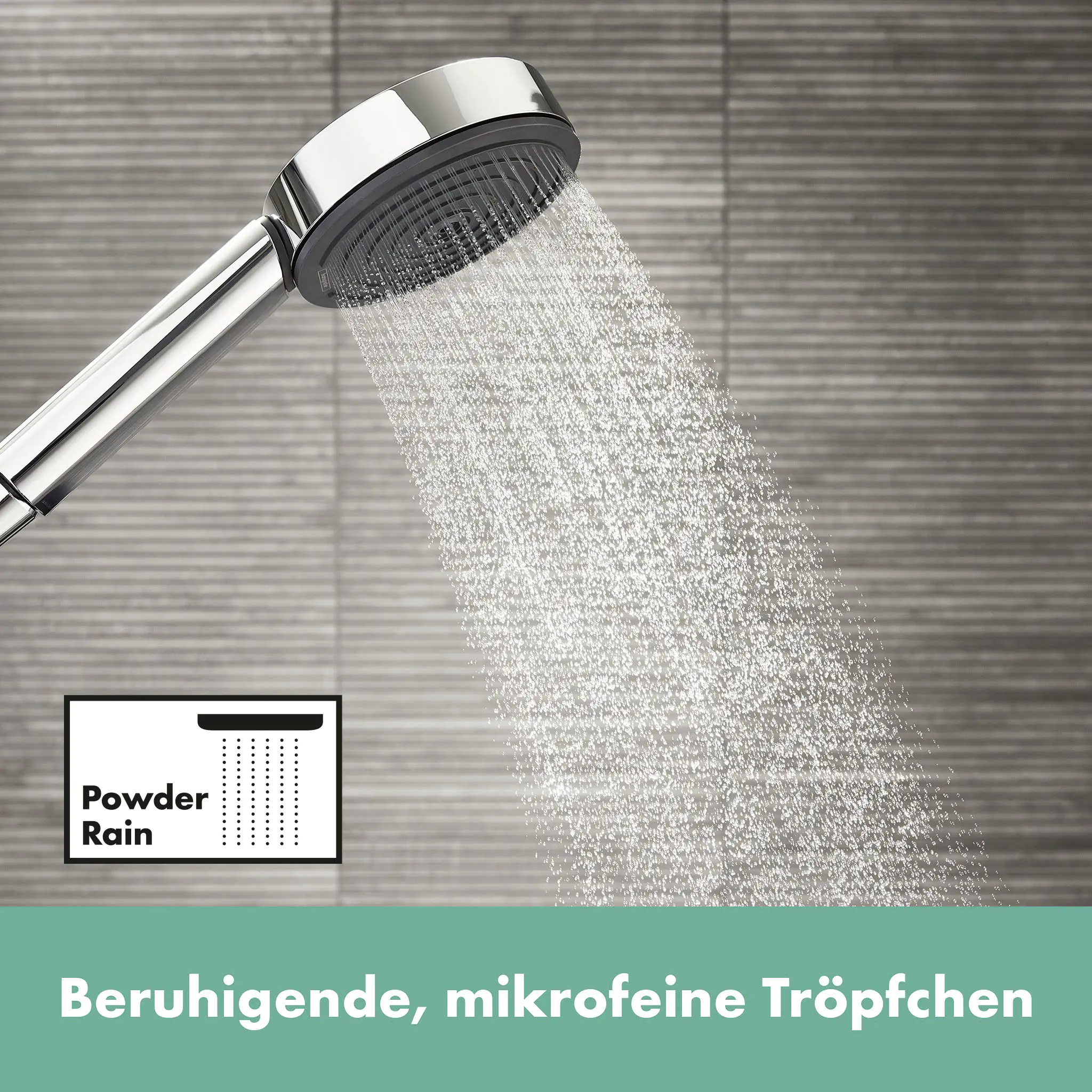 Hansgrohe Handbrause 1 Strahlart Pulsify S EcoSmart+ chrom