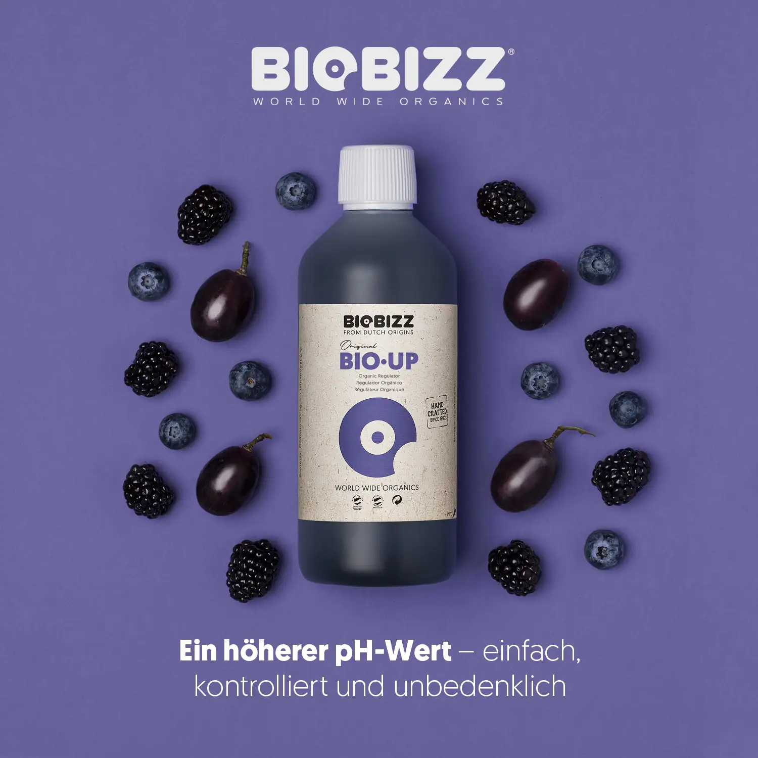 BioBizz Grow Bio-Up pH-Regulator 250 ml