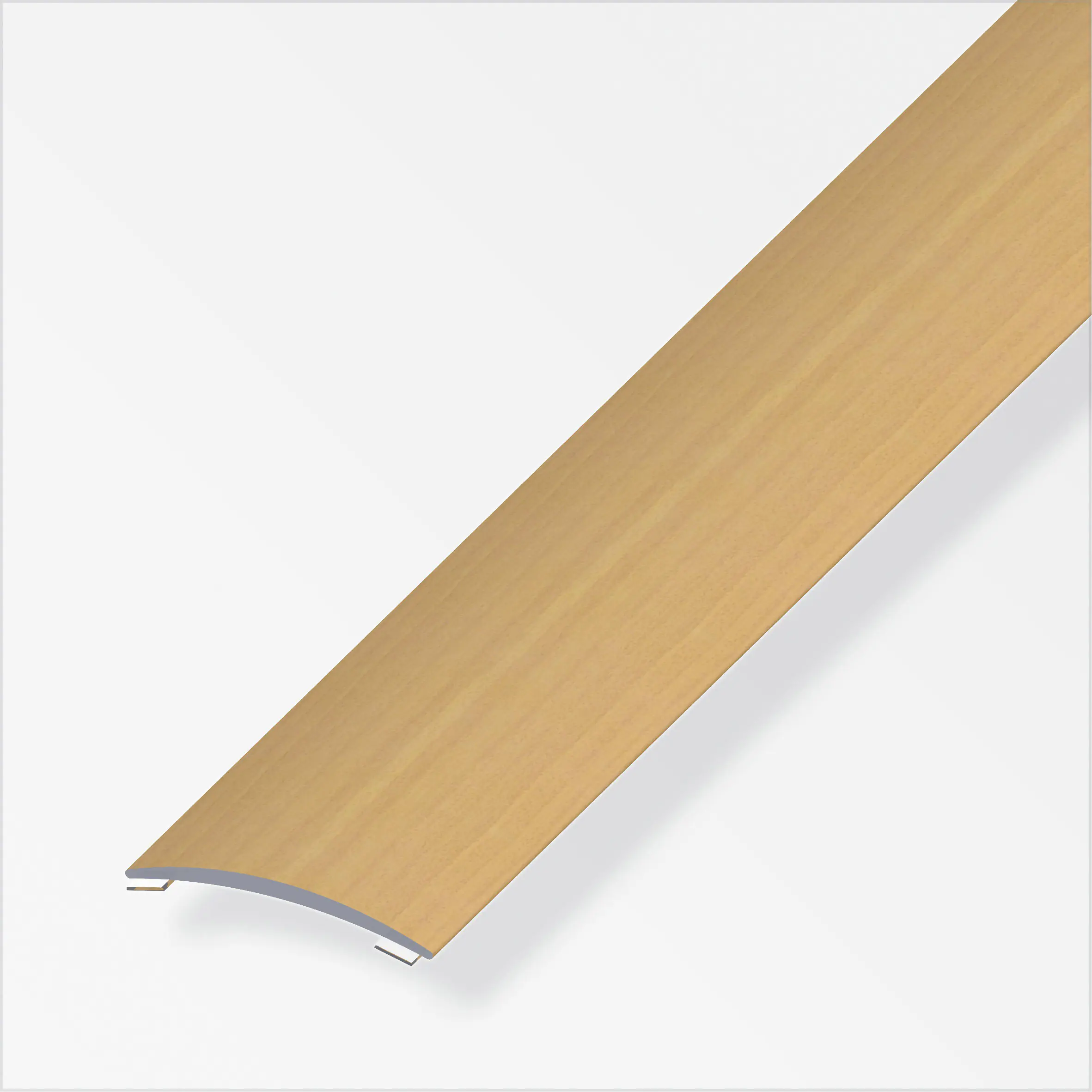alfer Übergangsprofil 1 m, 40 x 5 mm Alu beschichtet sublimiert buche