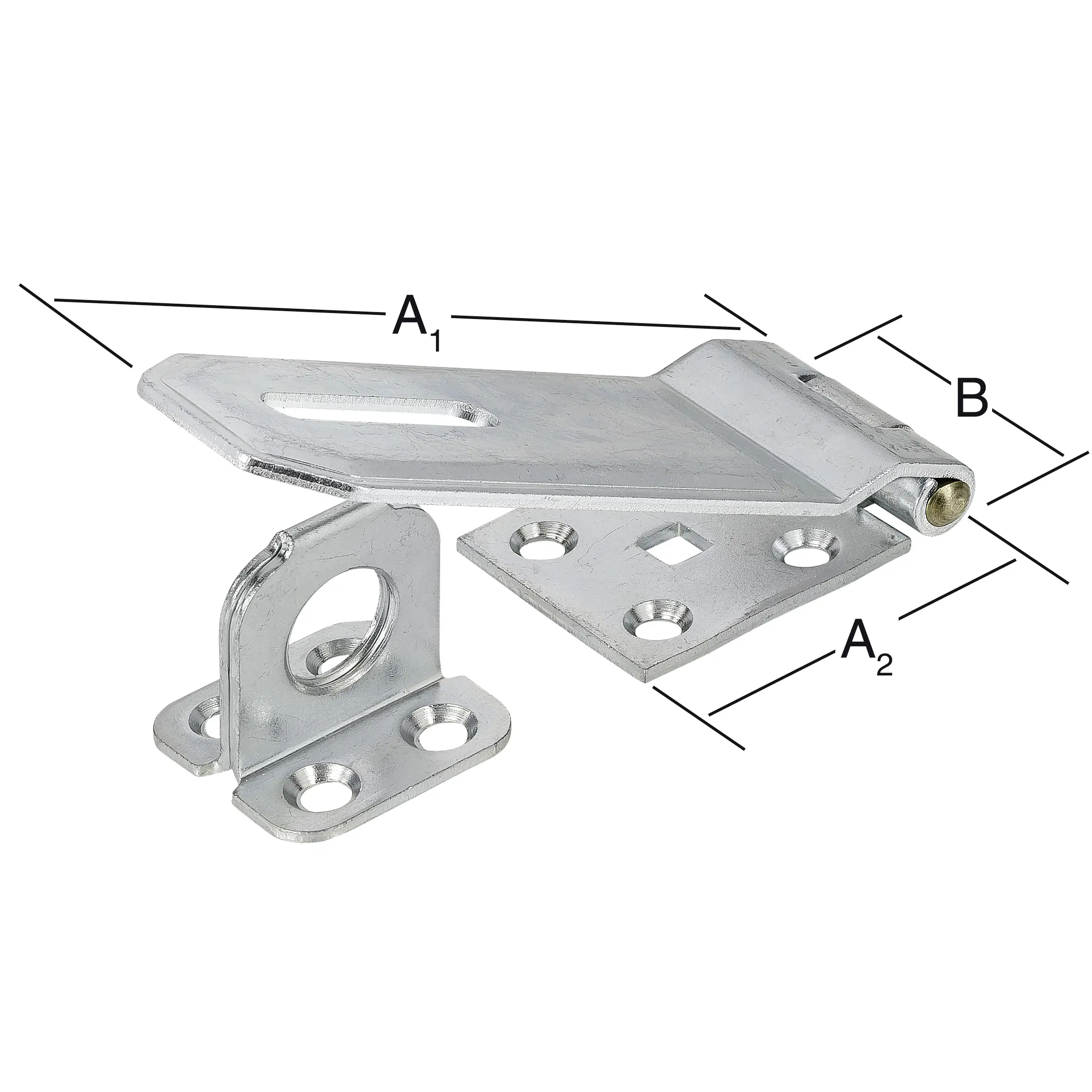 Vormann Sicherheits-Überfallen verzinkt 140/60 x 50 mm