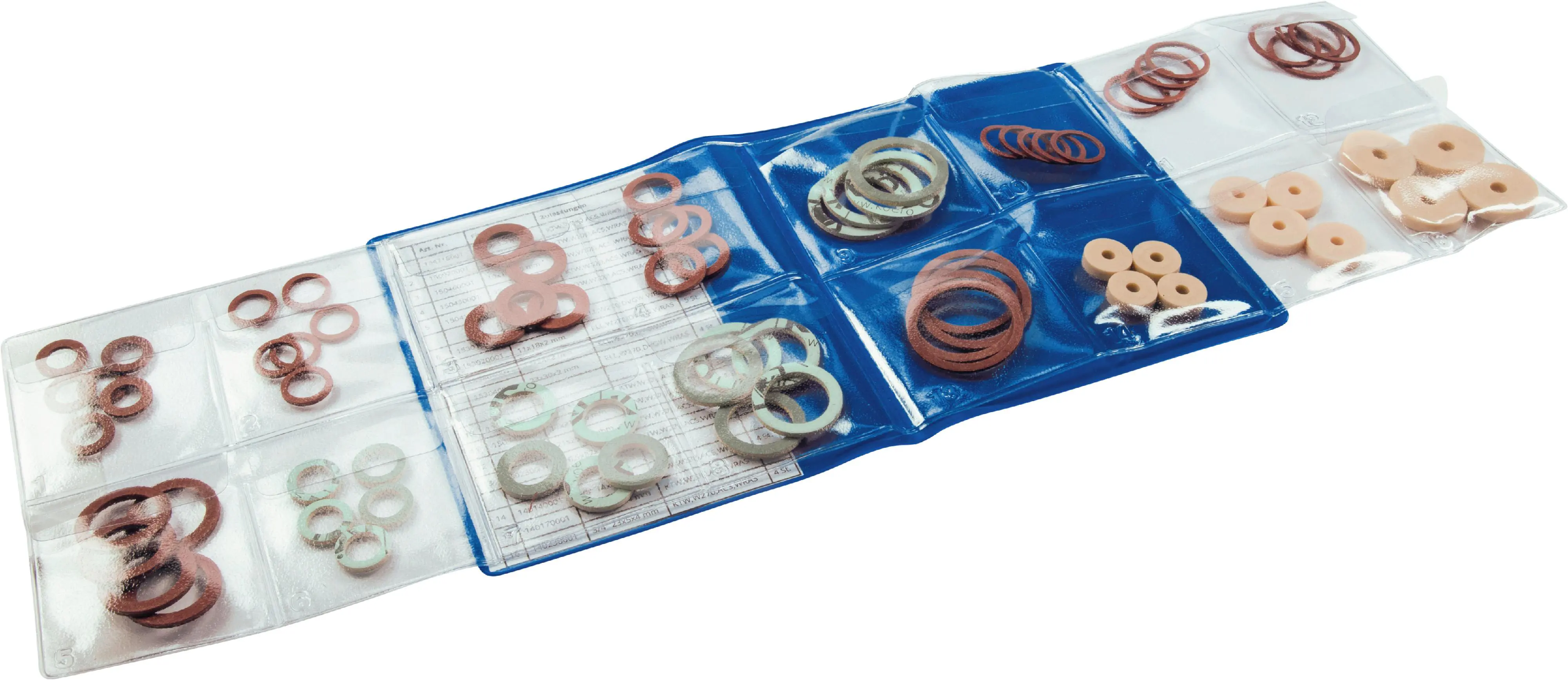 Cornat Dichtungsringe-Set 75-teilig mit Tasche