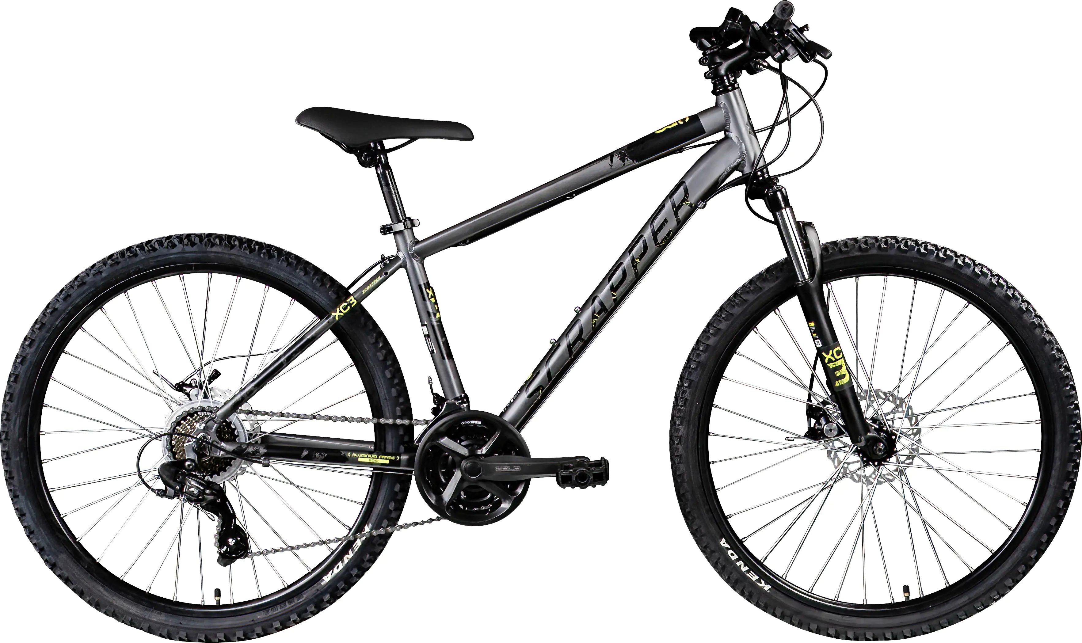 Scrapper Mountainbike XL 3.2 LTD XL 26 Zoll RH 55cm 21 Gang schwarz gelb