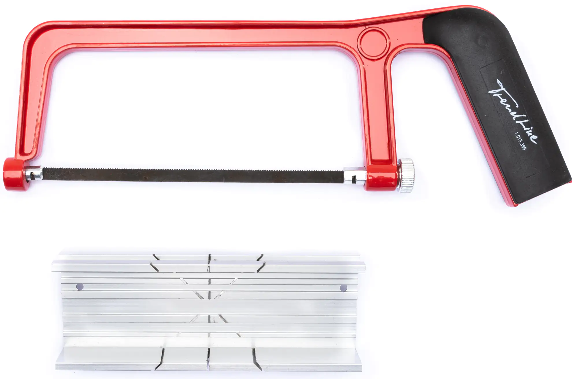 TrendLine Metallsägebogen 15 cm mit Alu-Schneidlade