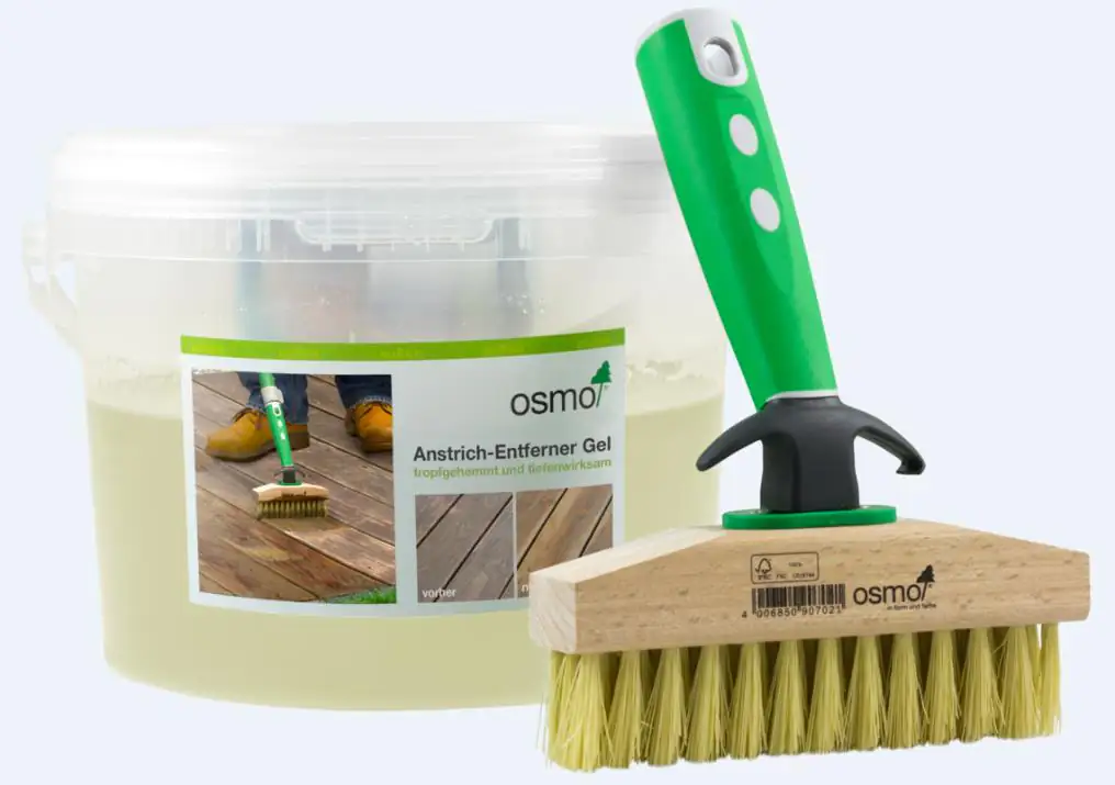 Osmo Anstrich - Entferner Gel mit Bürste 2,5 L
