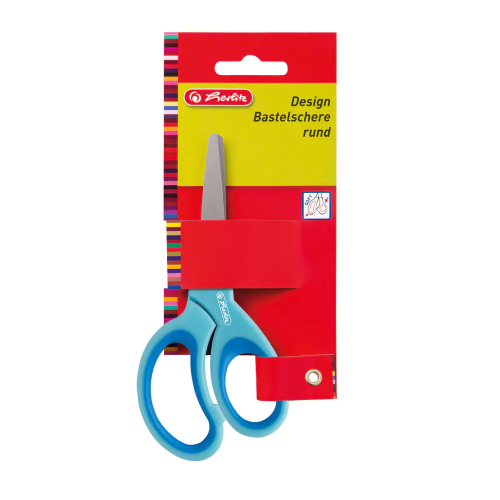 herlitz Design Bastelschere rund