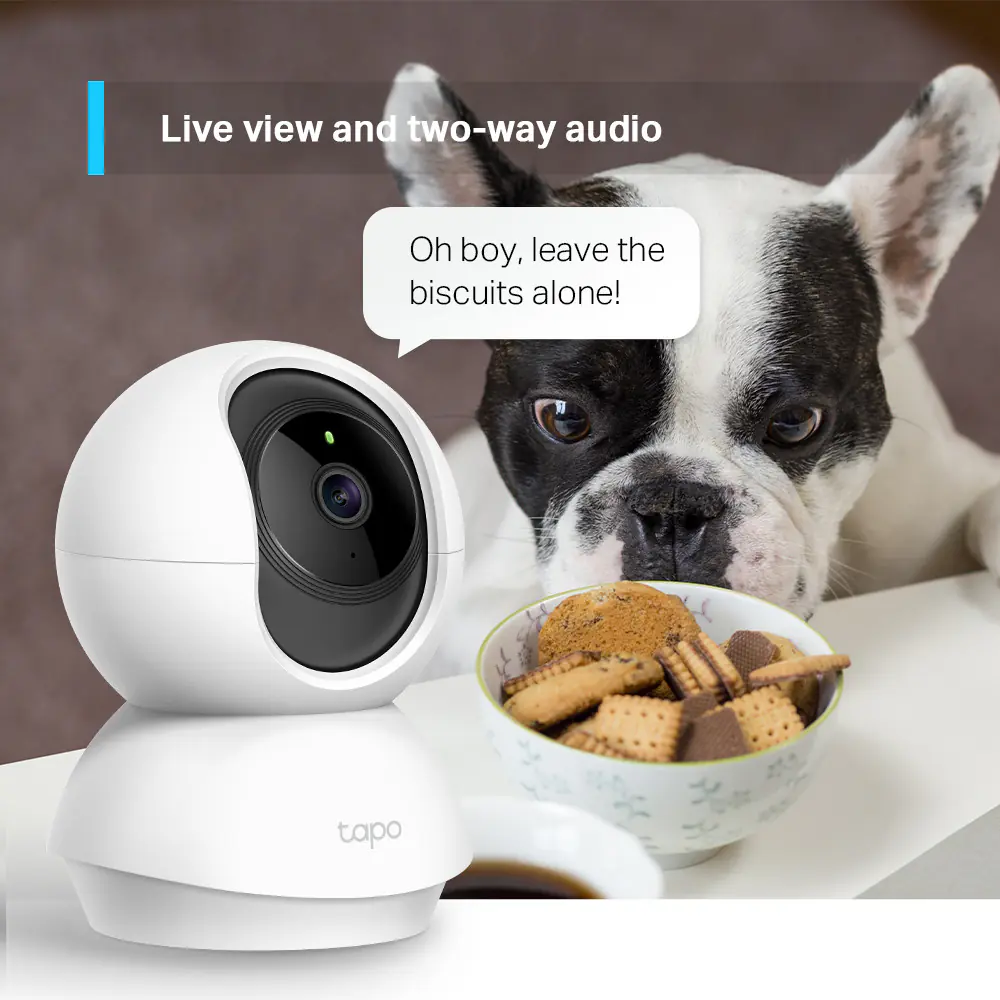 TP-Link Indoor Überwachungskamera TC70 Appsteuerung; 360 Grad