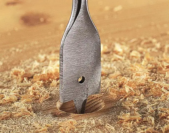 Wolfcraft Flachfräsbohrer 7641000 Ø 25 mm Sechskant