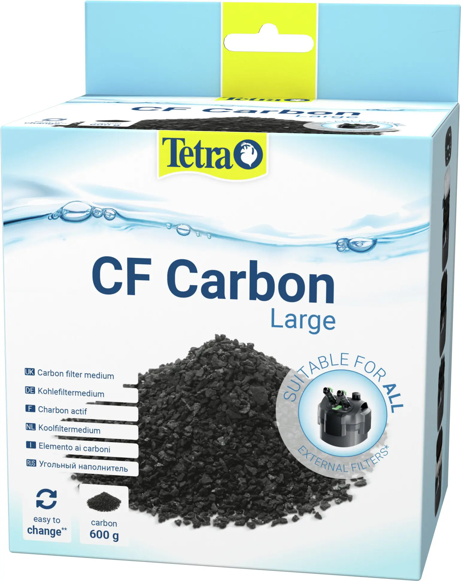 Tetra Aquariumfiltermedium CF Kohlefiltermedium 6 Stück
