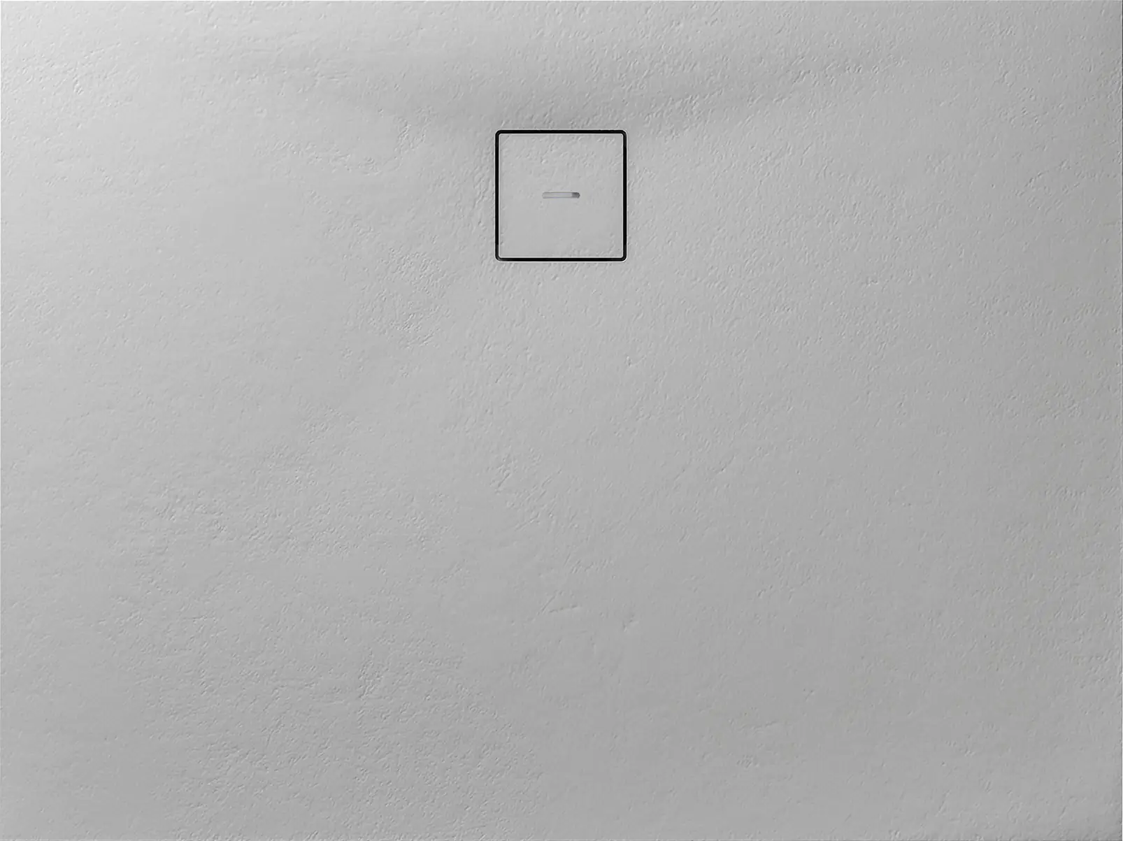 Breuer Duschwanne Modern Line Steingrau Rechteck, 80 x 140cm, Höhe: 3,5 cm