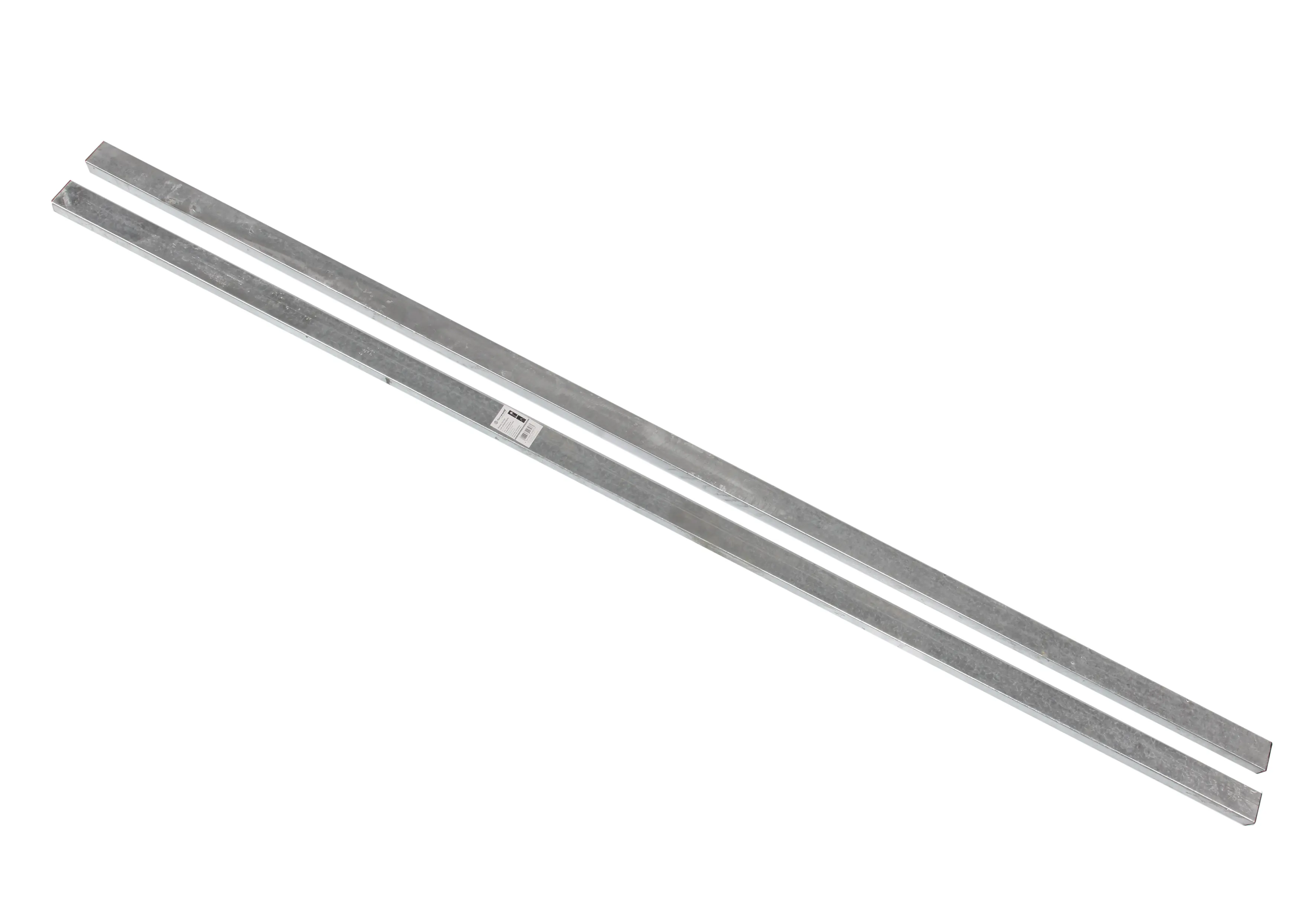 Floraworld Pfosten 2er Set 2400 mm verzinkt (für Sichtschutz Leone und Lilie)