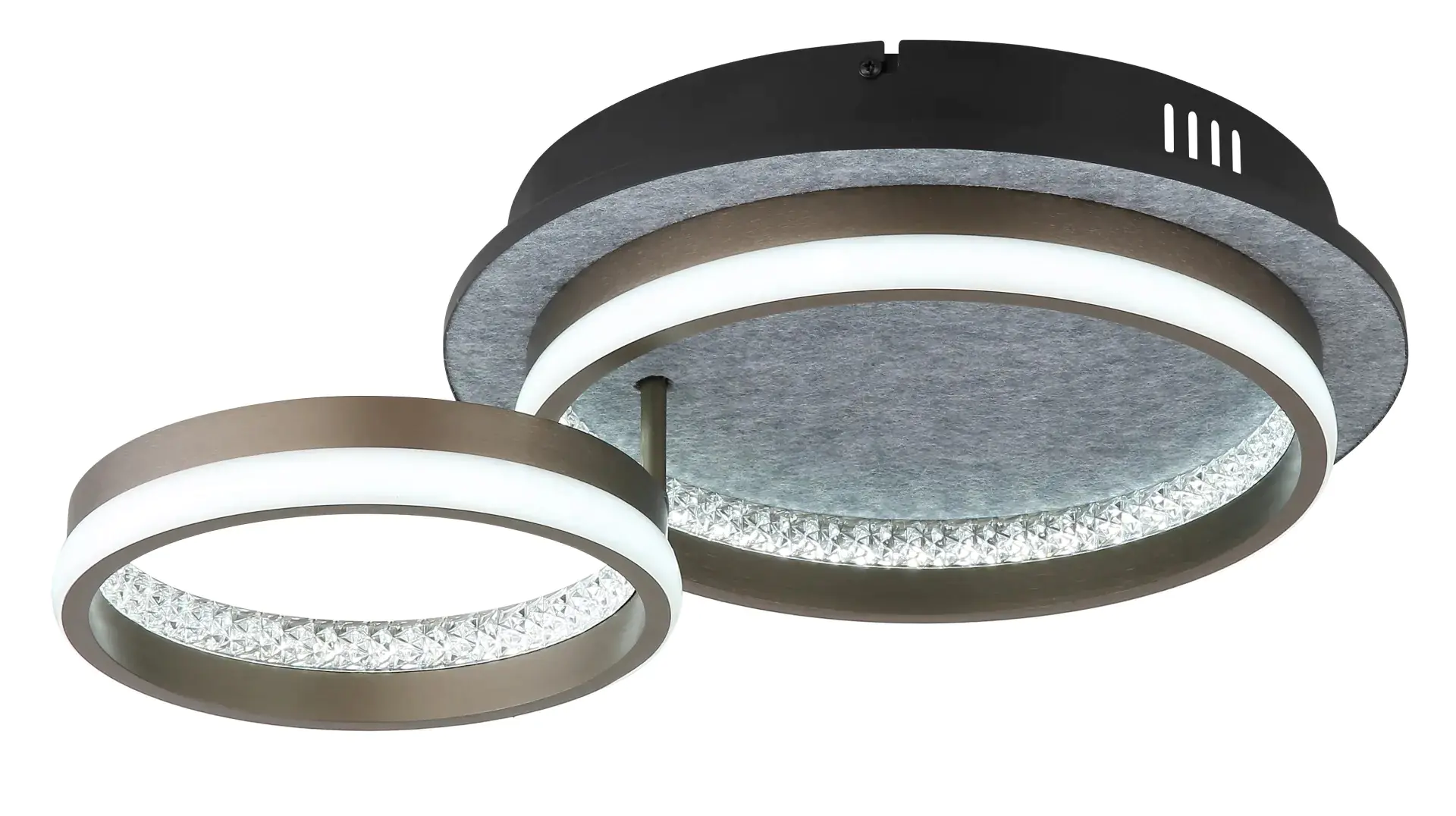 Globo LED Deckenleuchte Della 2 Ringe