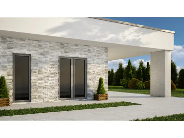 Verblender Ecke Oviedo weiß-beige