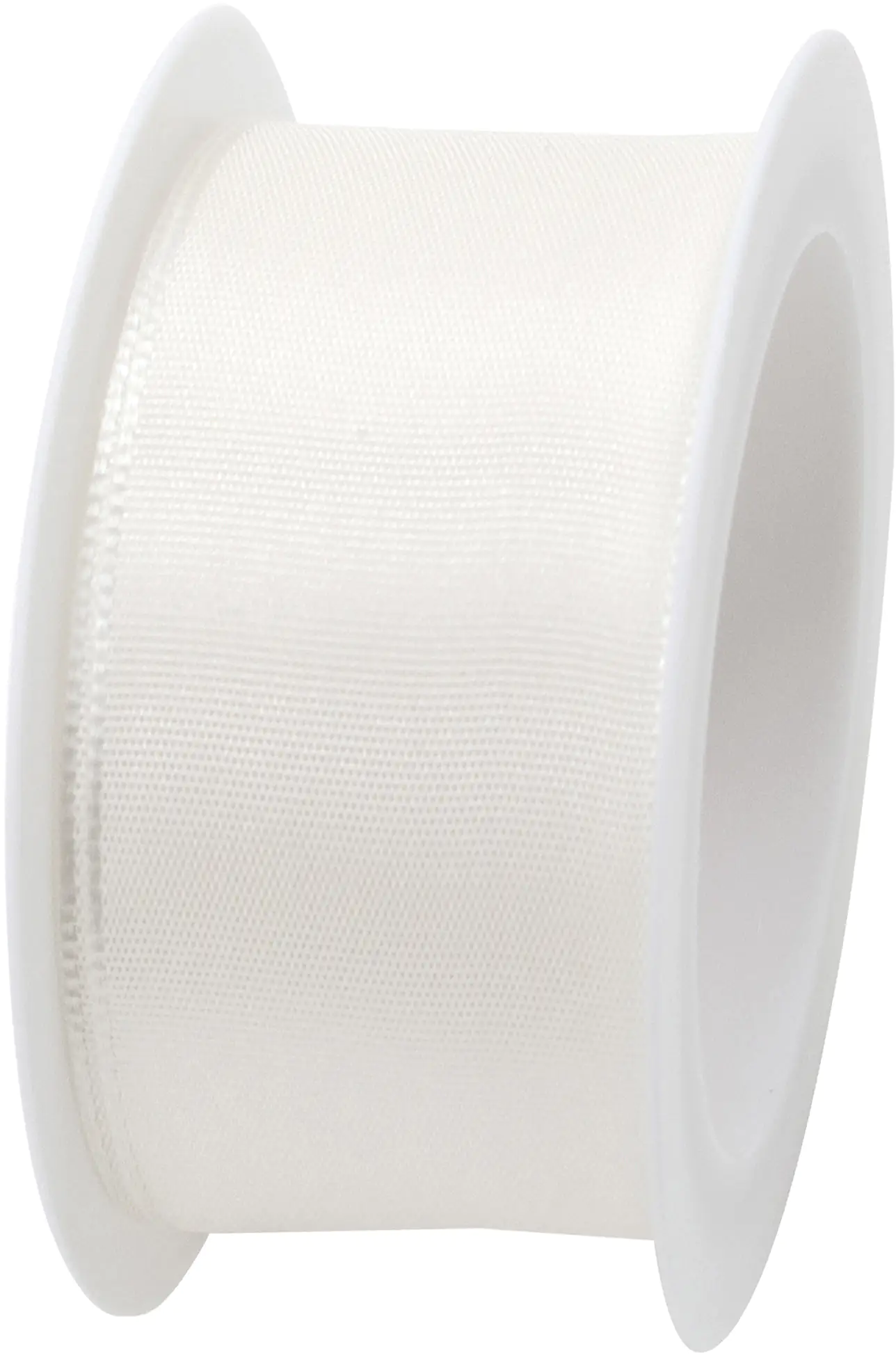 Braun & Company Band mit Draht creme 40 mm x 2 m