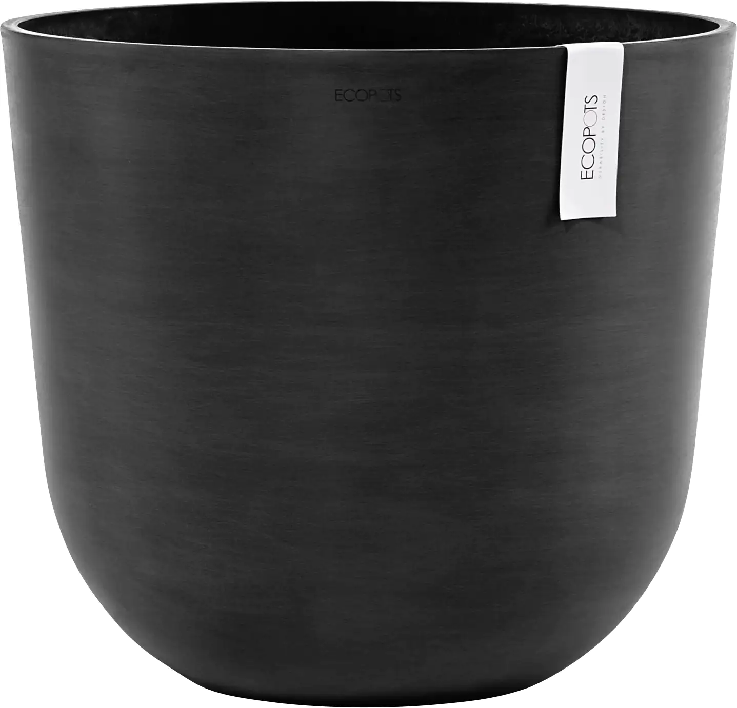 Ecopots Pflanztopf Oslo Ø 45 x 39,2 cm dunkelgrau