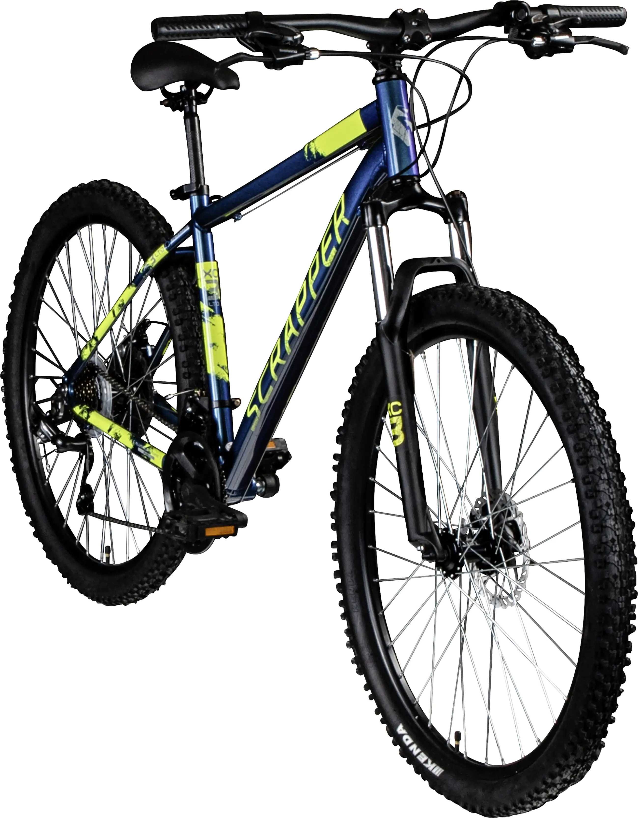 Scrapper Mountainbike XC 3.1 LTD L 27,5 Zoll RH 50cm 21-Gang blau gelb