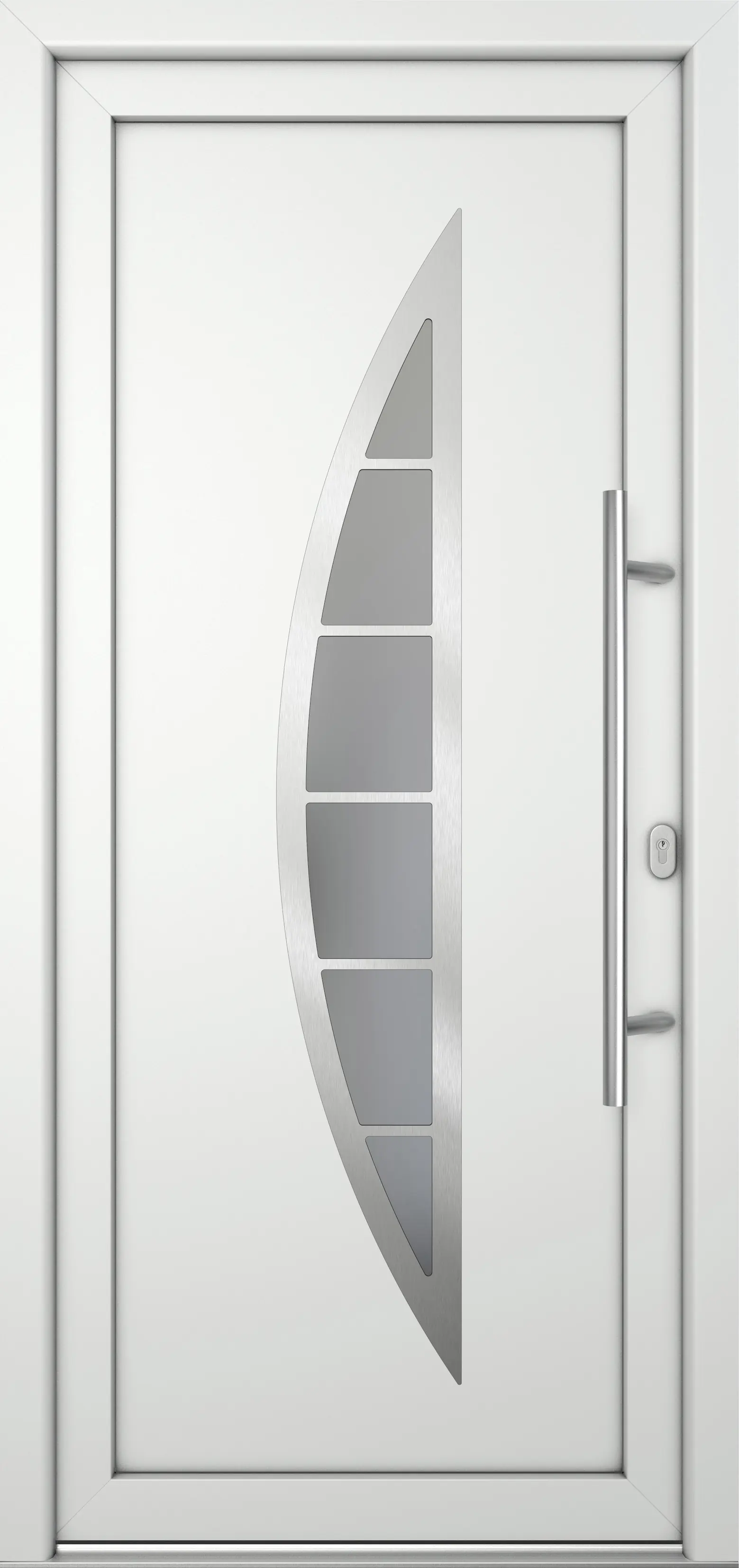 Meeth Haustür Signum Pro PVC Modell 28 88 x 200 cm DIN Rechts weiß