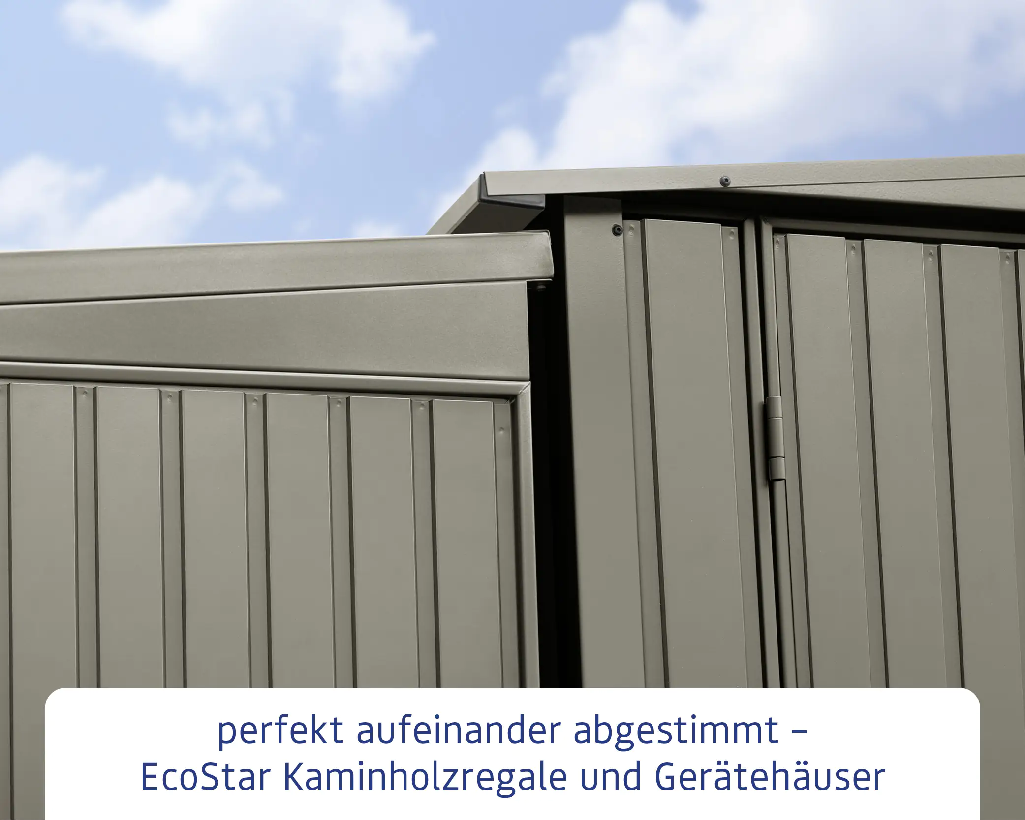 Ecostar Kaminholzregal Trend-V Typ 2, purpurrot, mit Verstrebung
