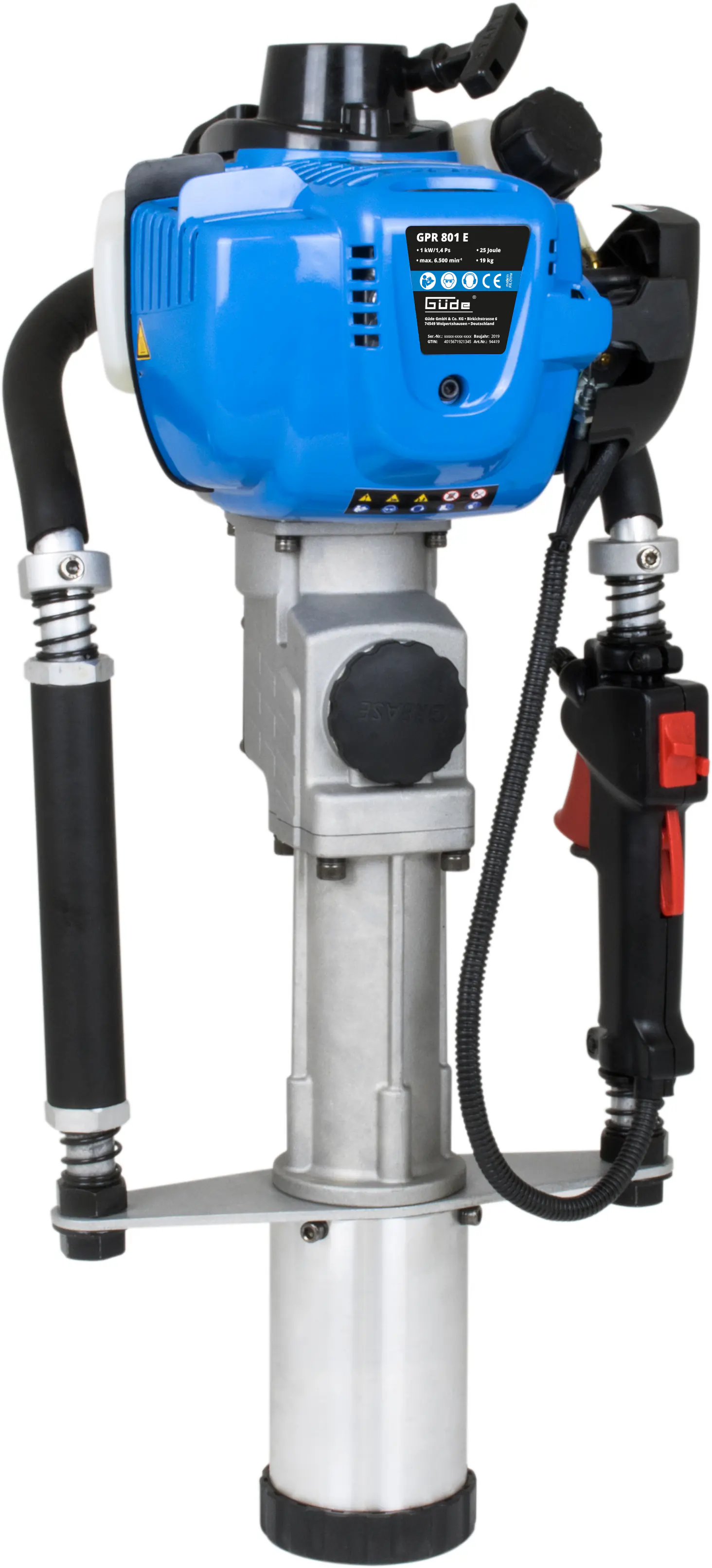 Güde Pfahlramme GPR 801 E Pfostenramme für Metall & Holz