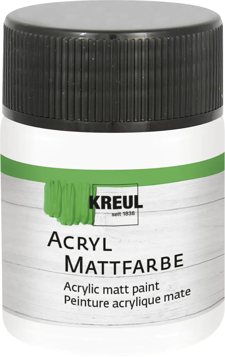 Kreul Acryl Mattfarbe weiß 50 ml
