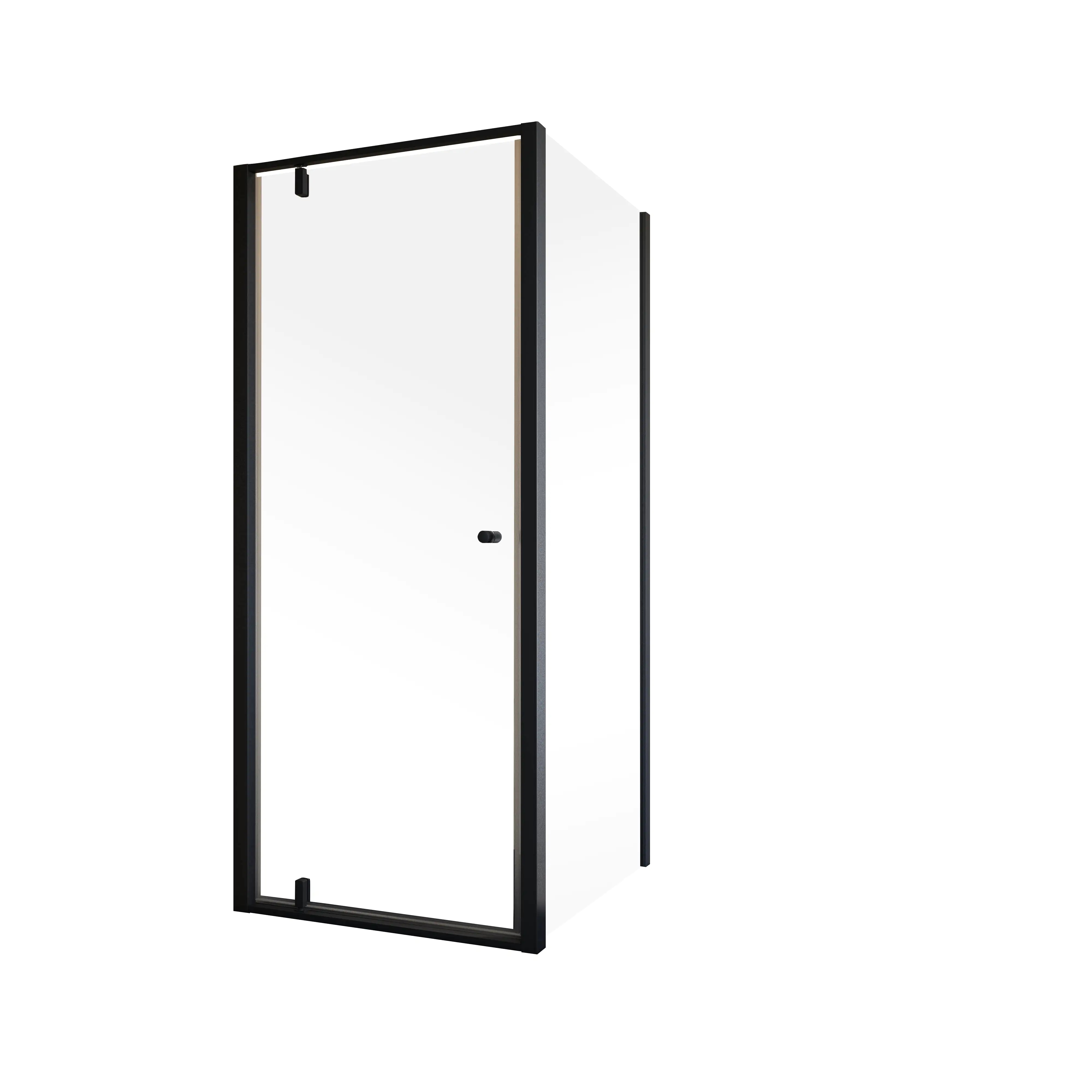 Schulte Drehtür mit Seitenwand 90 x 90 x 200 cm Trend 2.0 mattschwarz