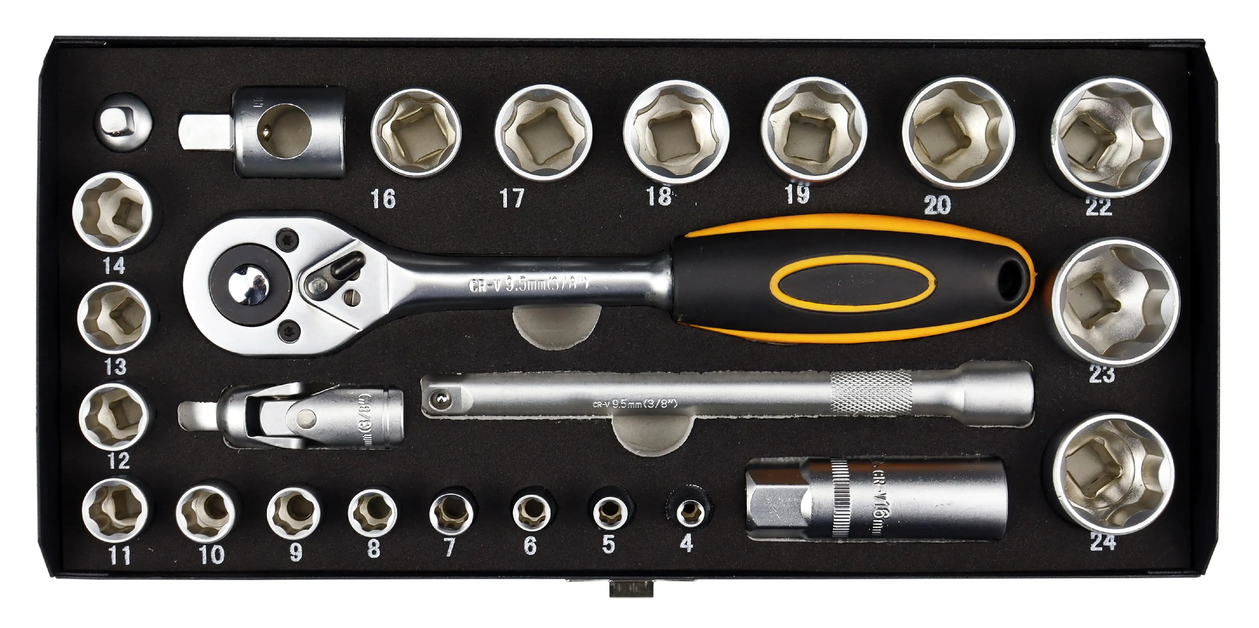 Primaster Steckschlüsselsatz ST25 25-teilig 1/4" 3/8"