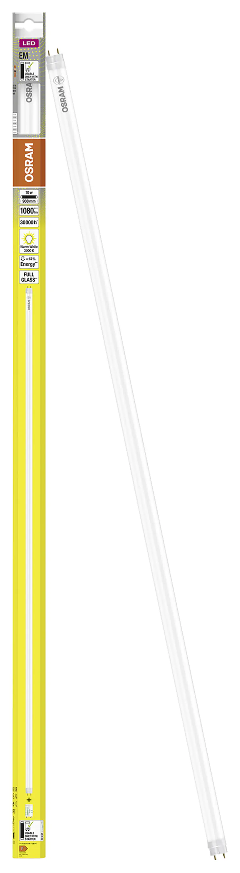 Osram LED Röhre 90 cm G13 10 W warmweiß